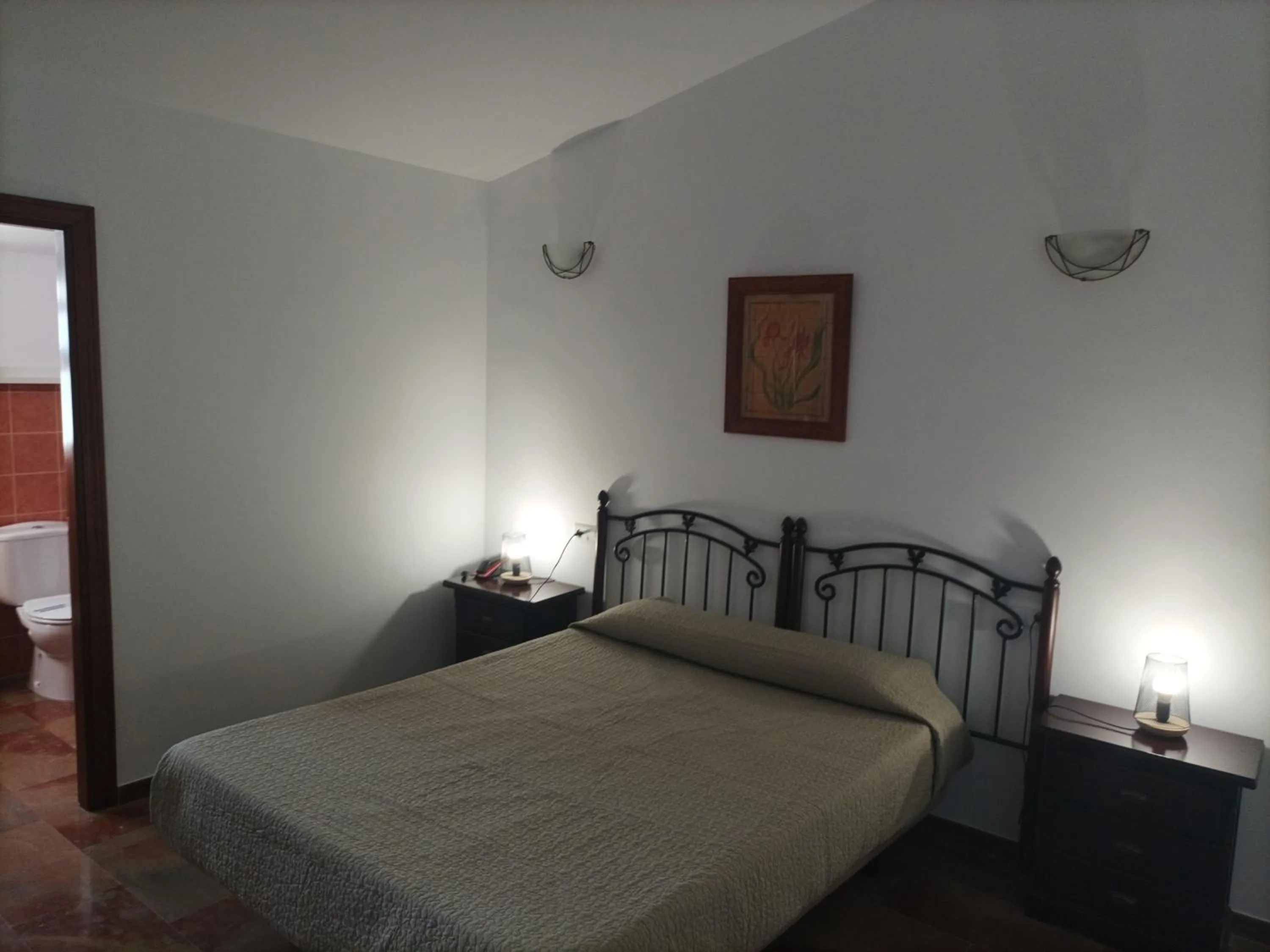 Bedroom, Bed in Hostal San Cayetano