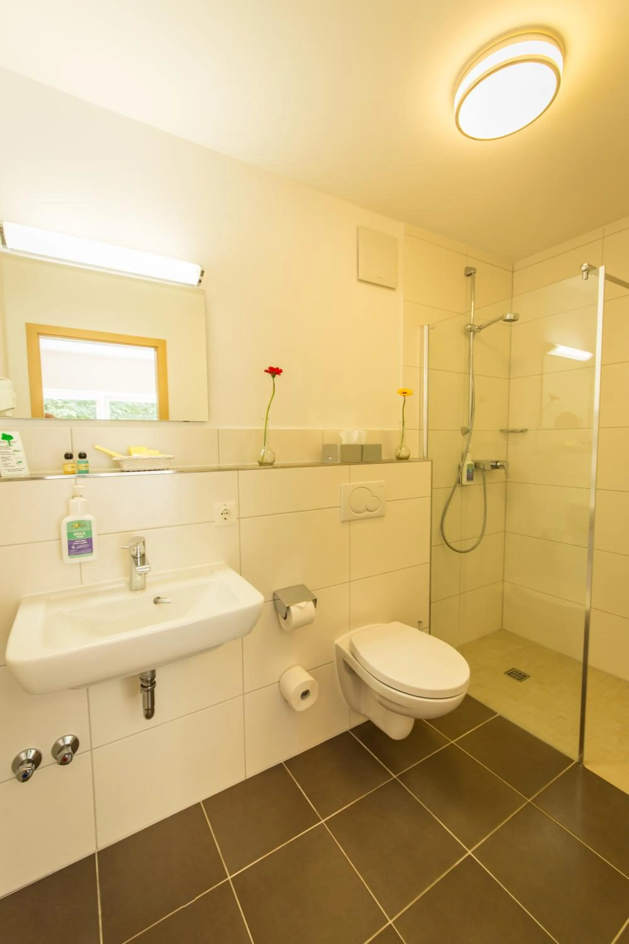 Bathroom in Waldhotel Felschbachhof