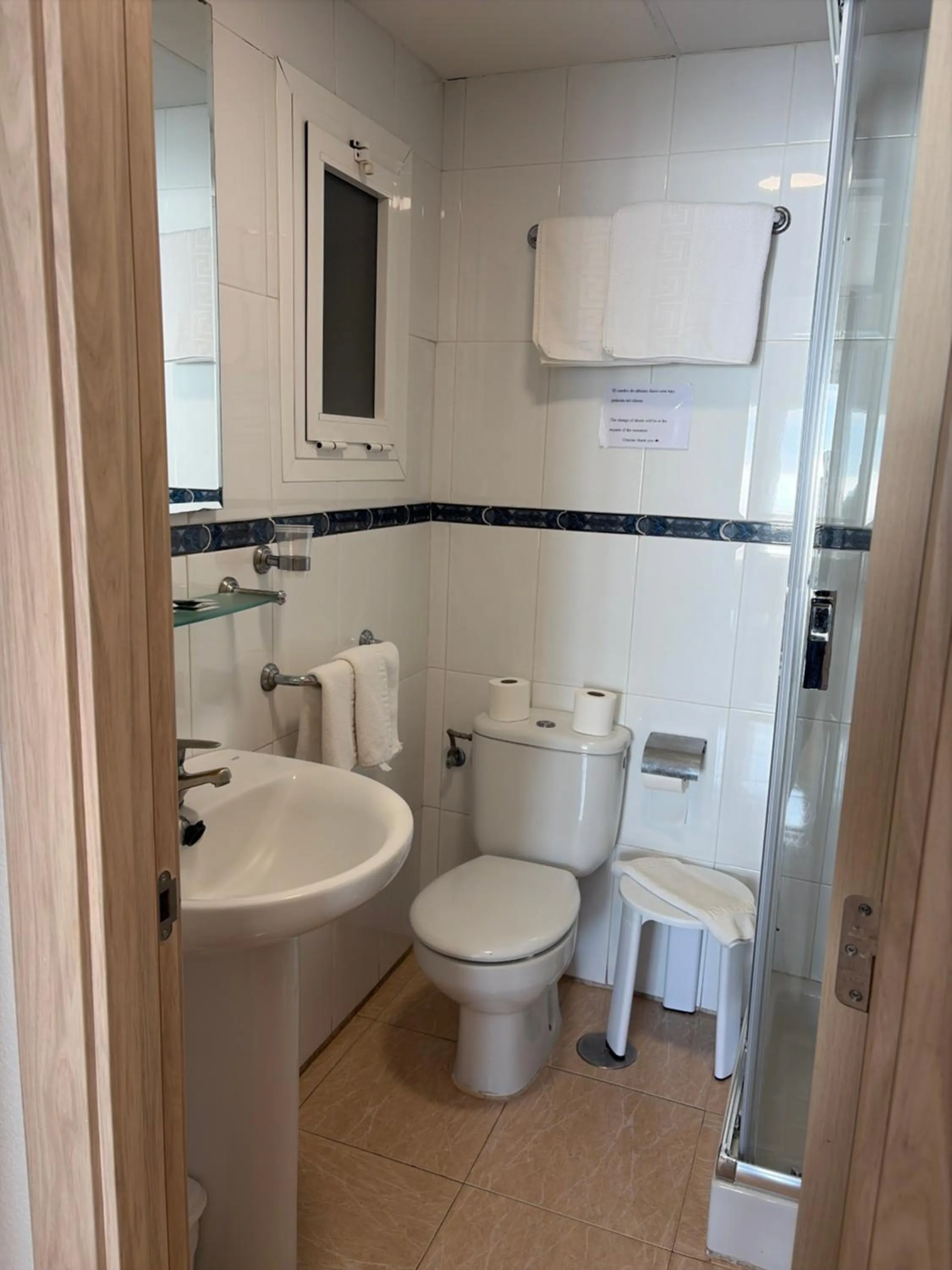 Bathroom in Hotel San Miguel