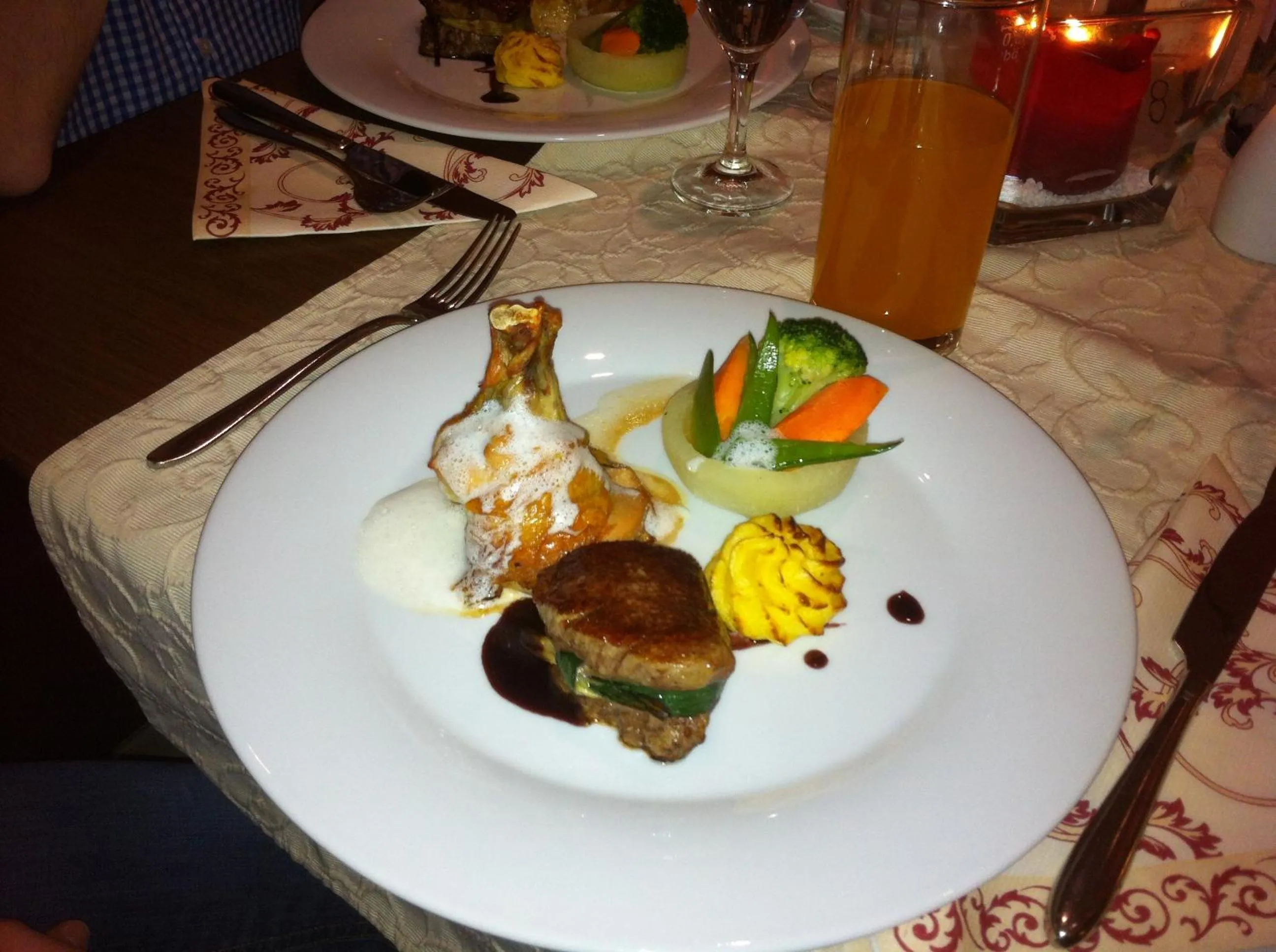 Food close-up in Hotel Linde Pfalz