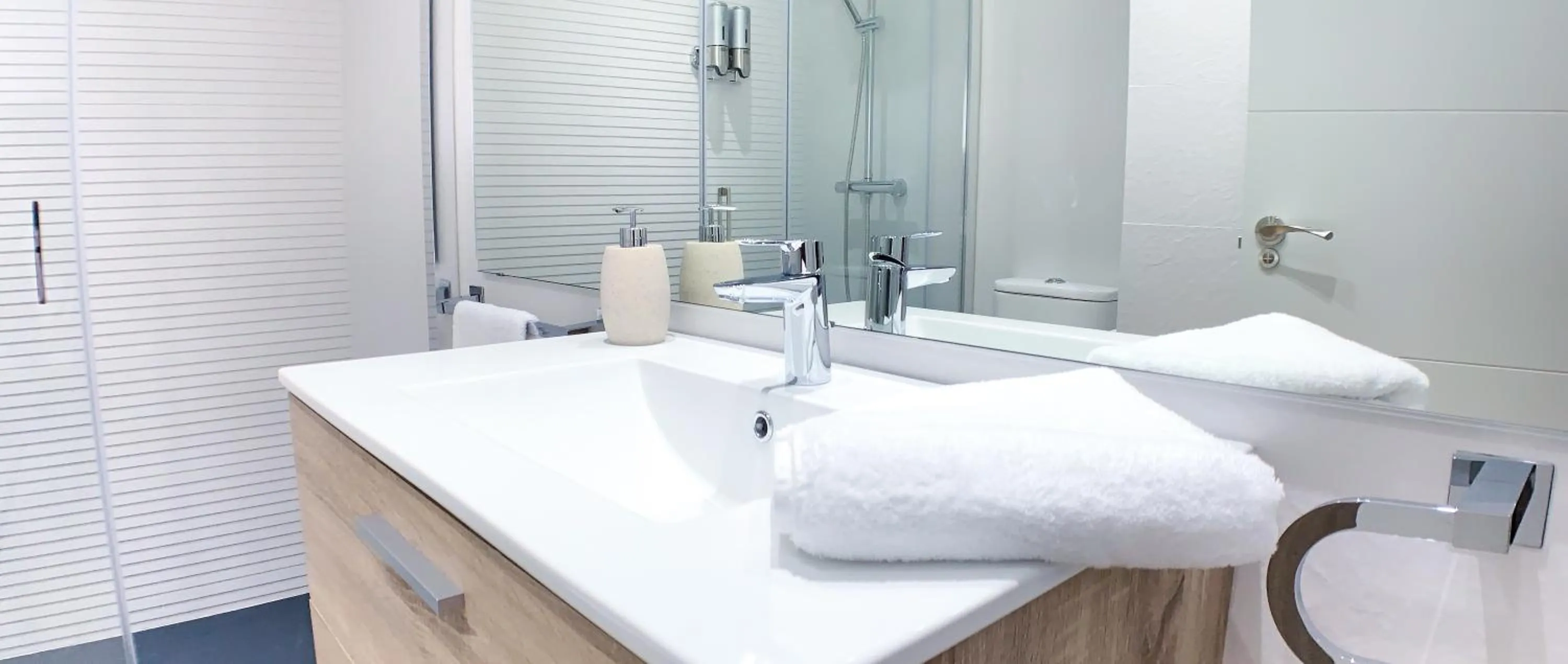 Shower in Sea to Sky Suites - Mijas Pueblo