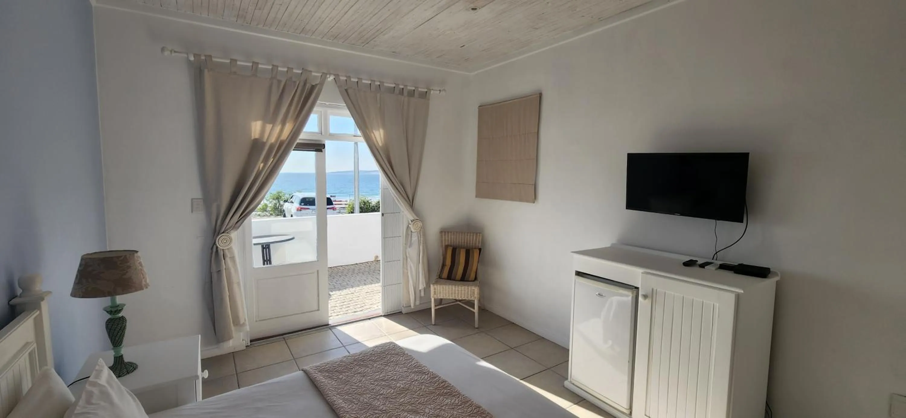 Patio in Paternoster Lodge