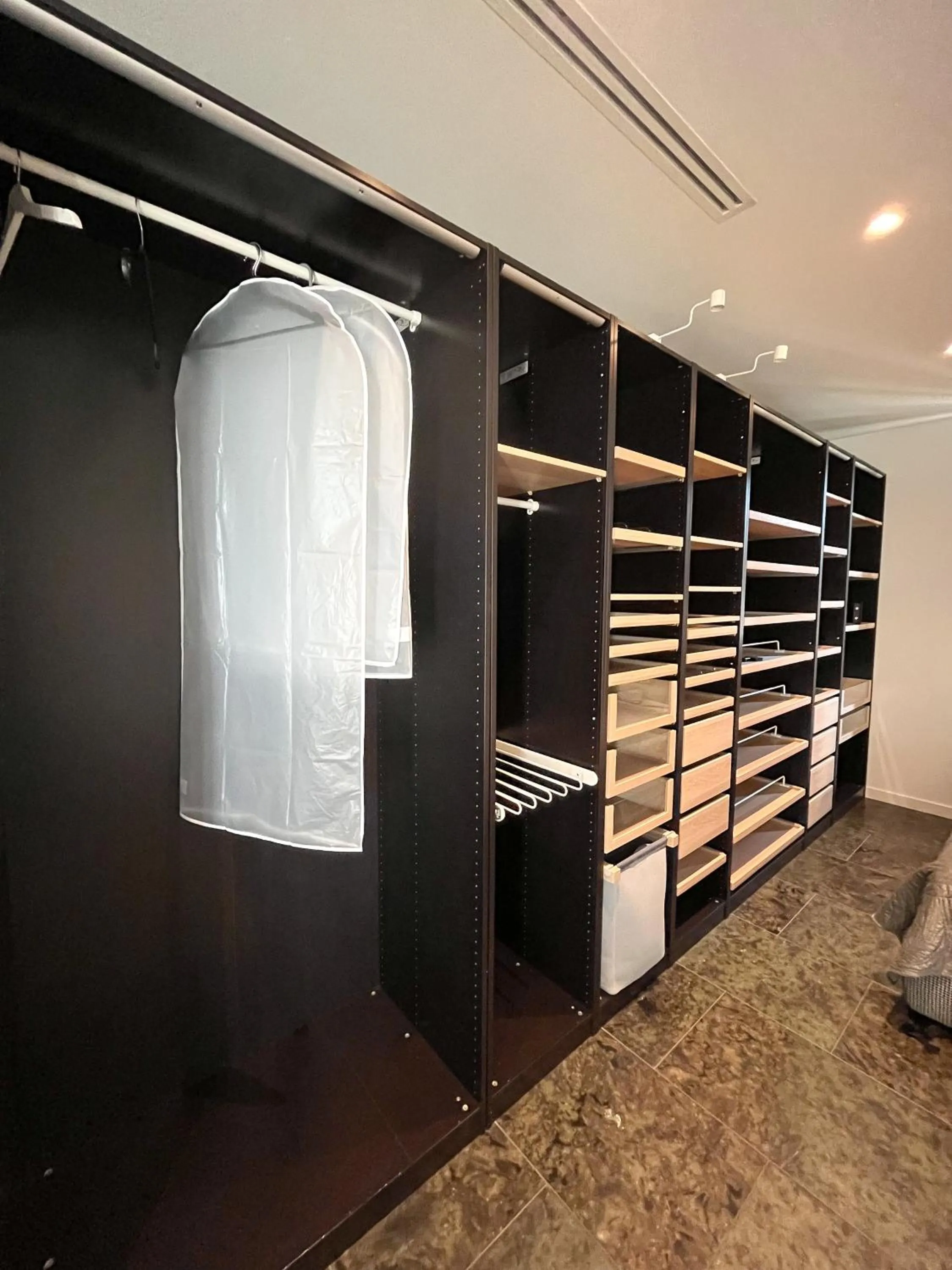 wardrobe in The Babe Boutique Hotel