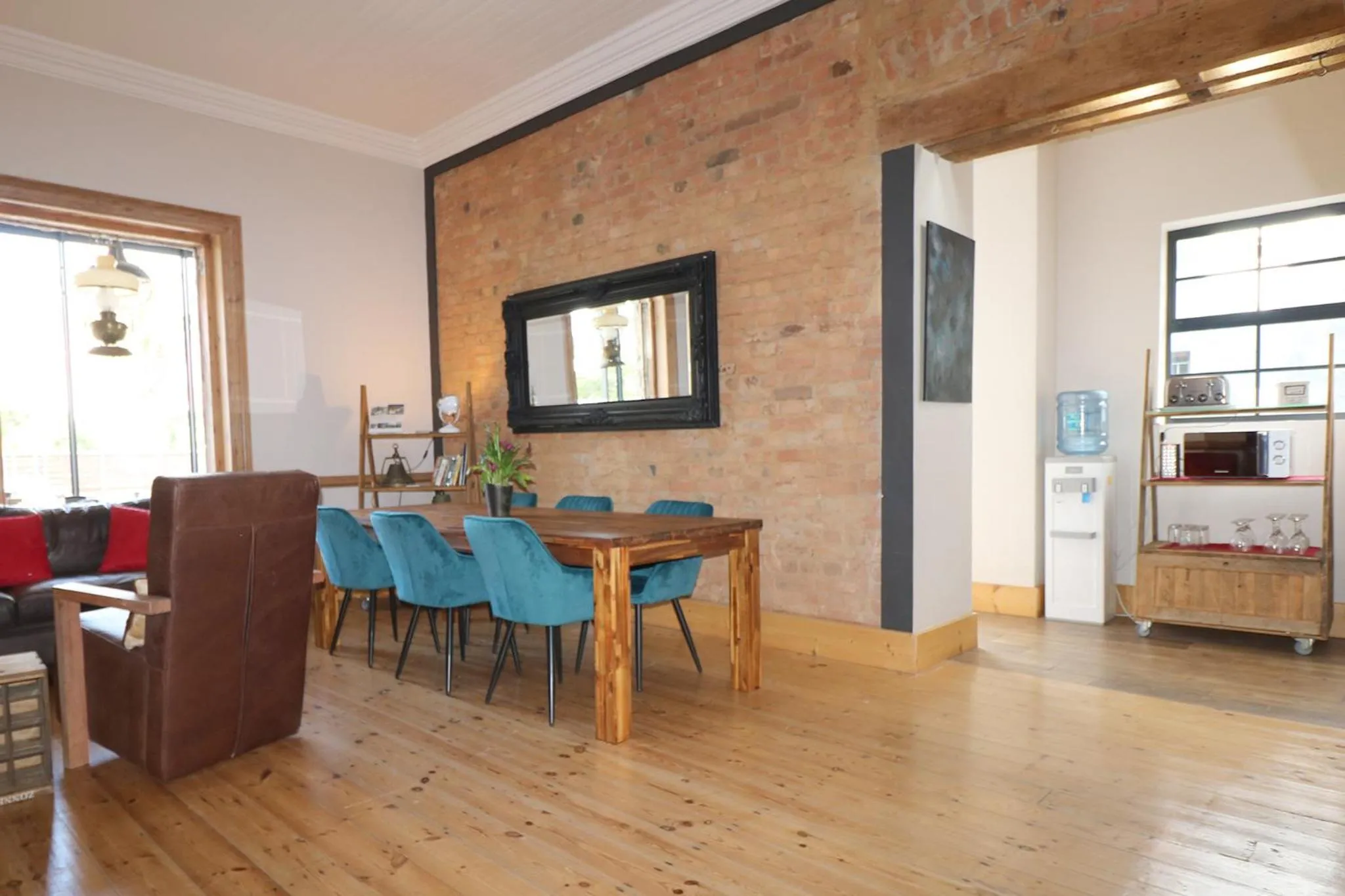 Living room in THE PLACE Muizenberg