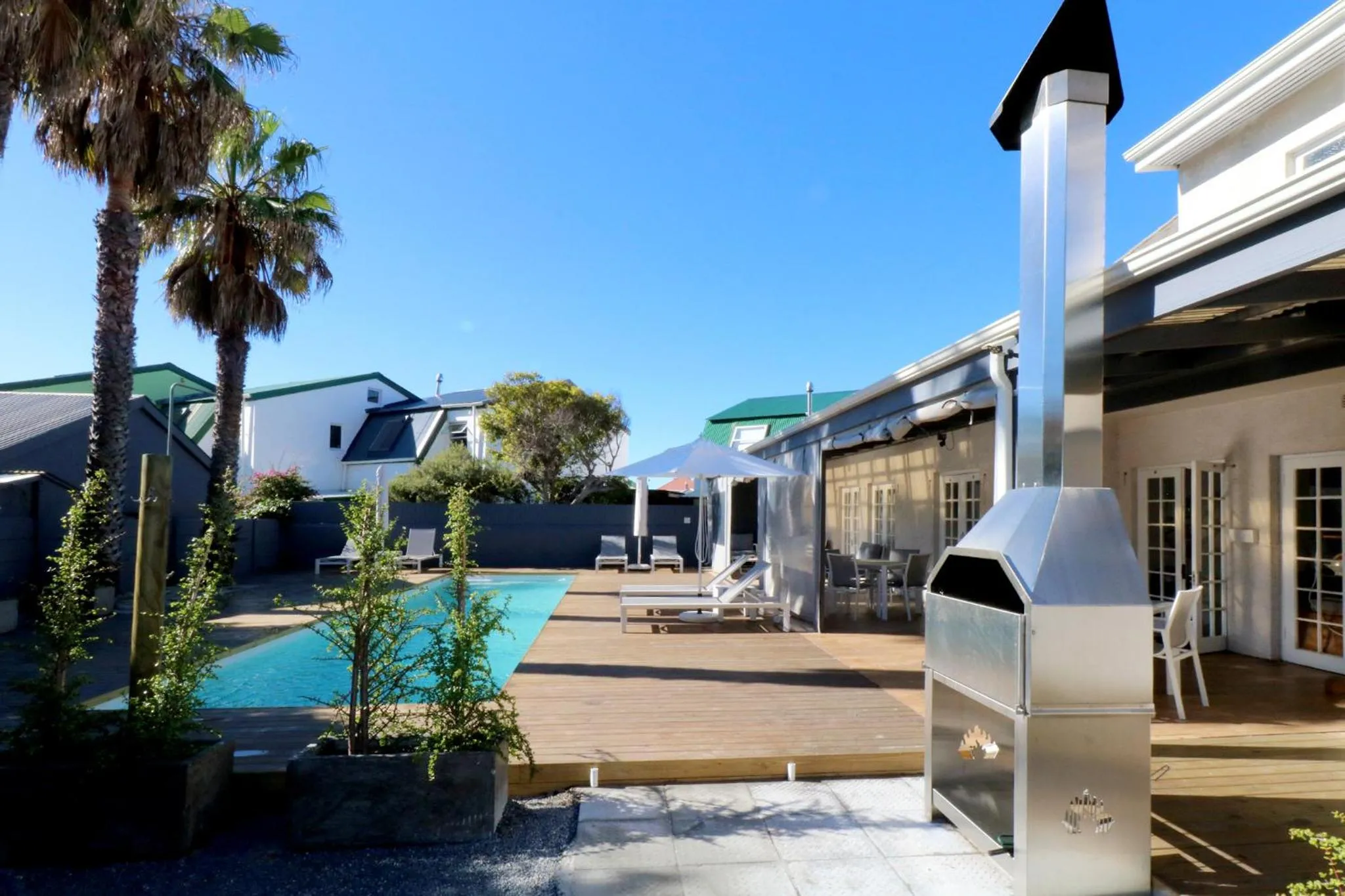 BBQ facilities in THE PLACE Muizenberg