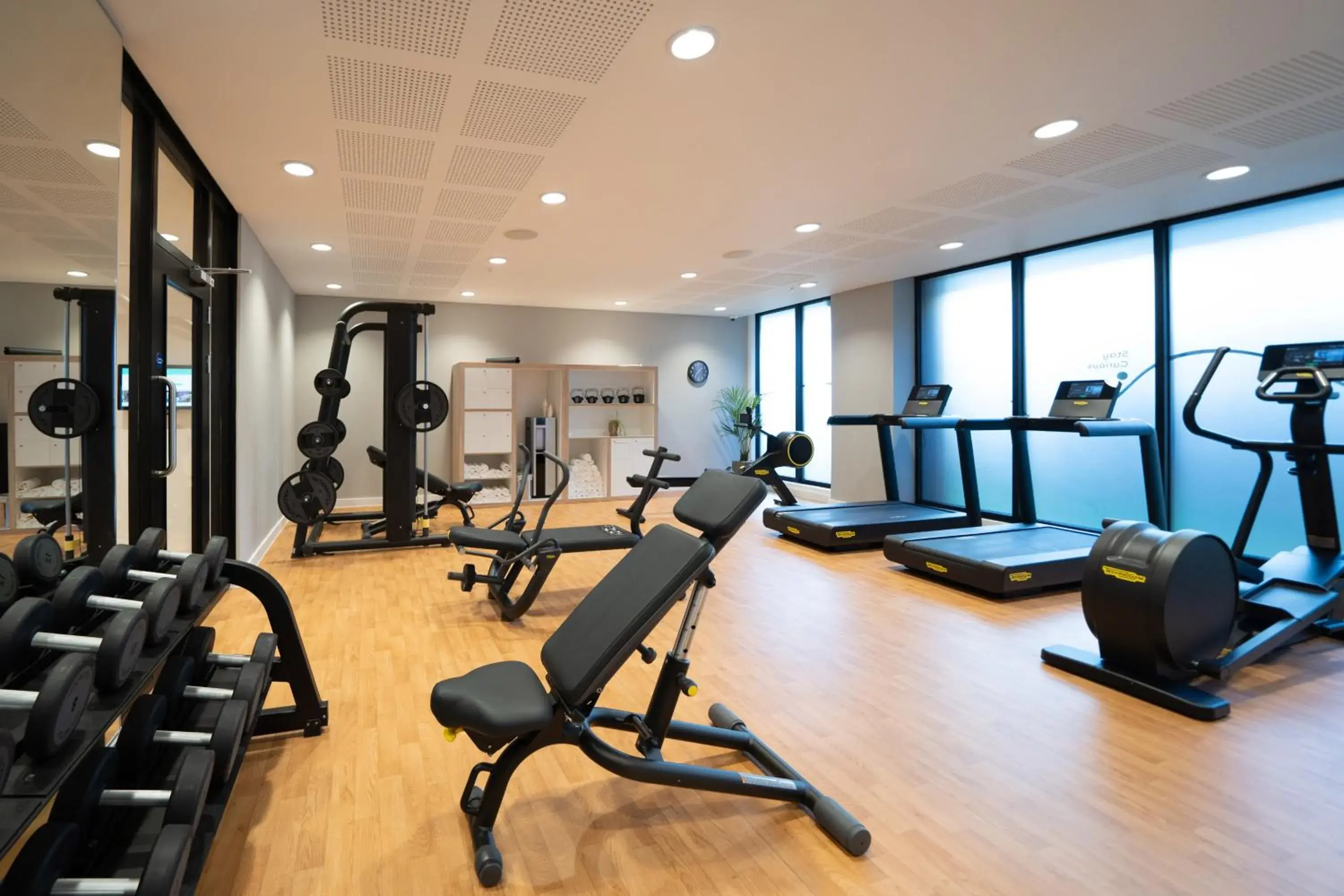 Fitness centre/facilities in INNSiDE by Meliá Liverpool Fitness centre/facilities in INNSiDE by Meliá Liverpool