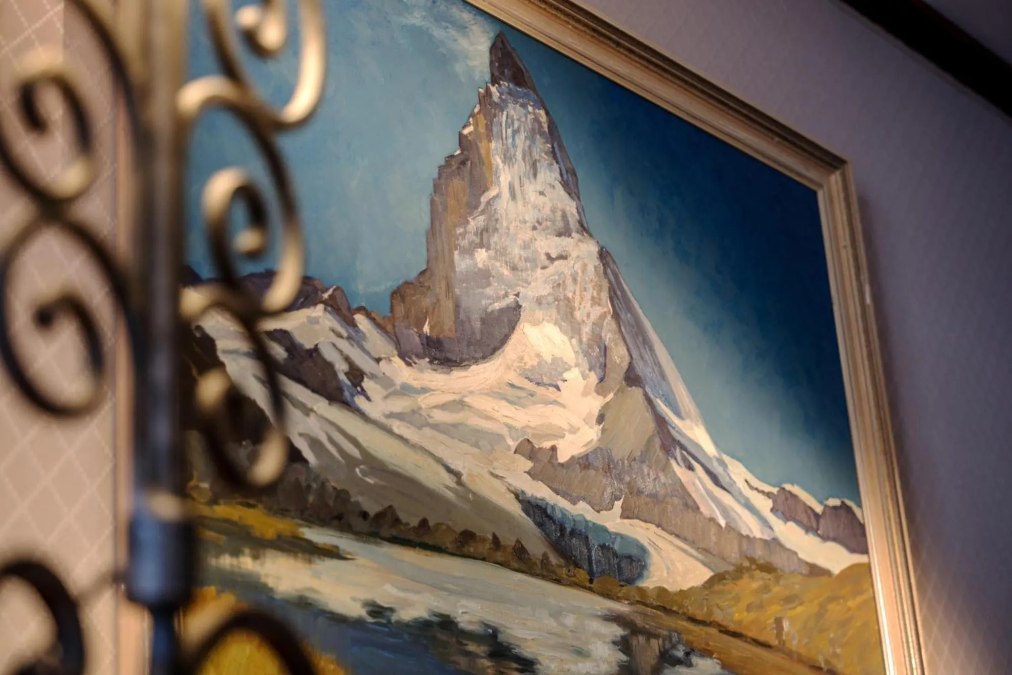 Decorative detail in Monte Rosa Boutique Hotel