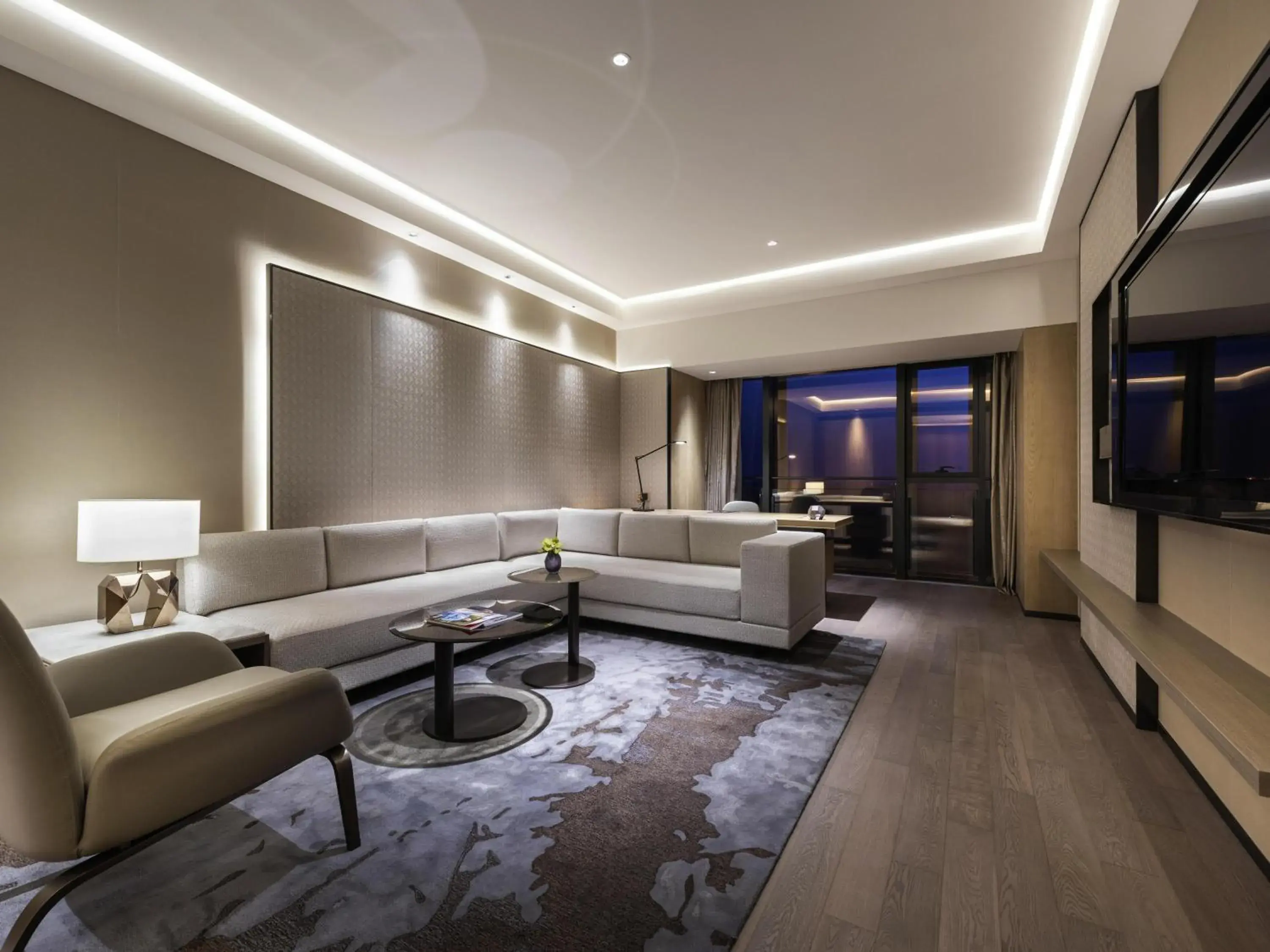 Bedroom in Grand Mercure Shanghai Lingang Bedroom in Grand Mercure Shanghai Lingang