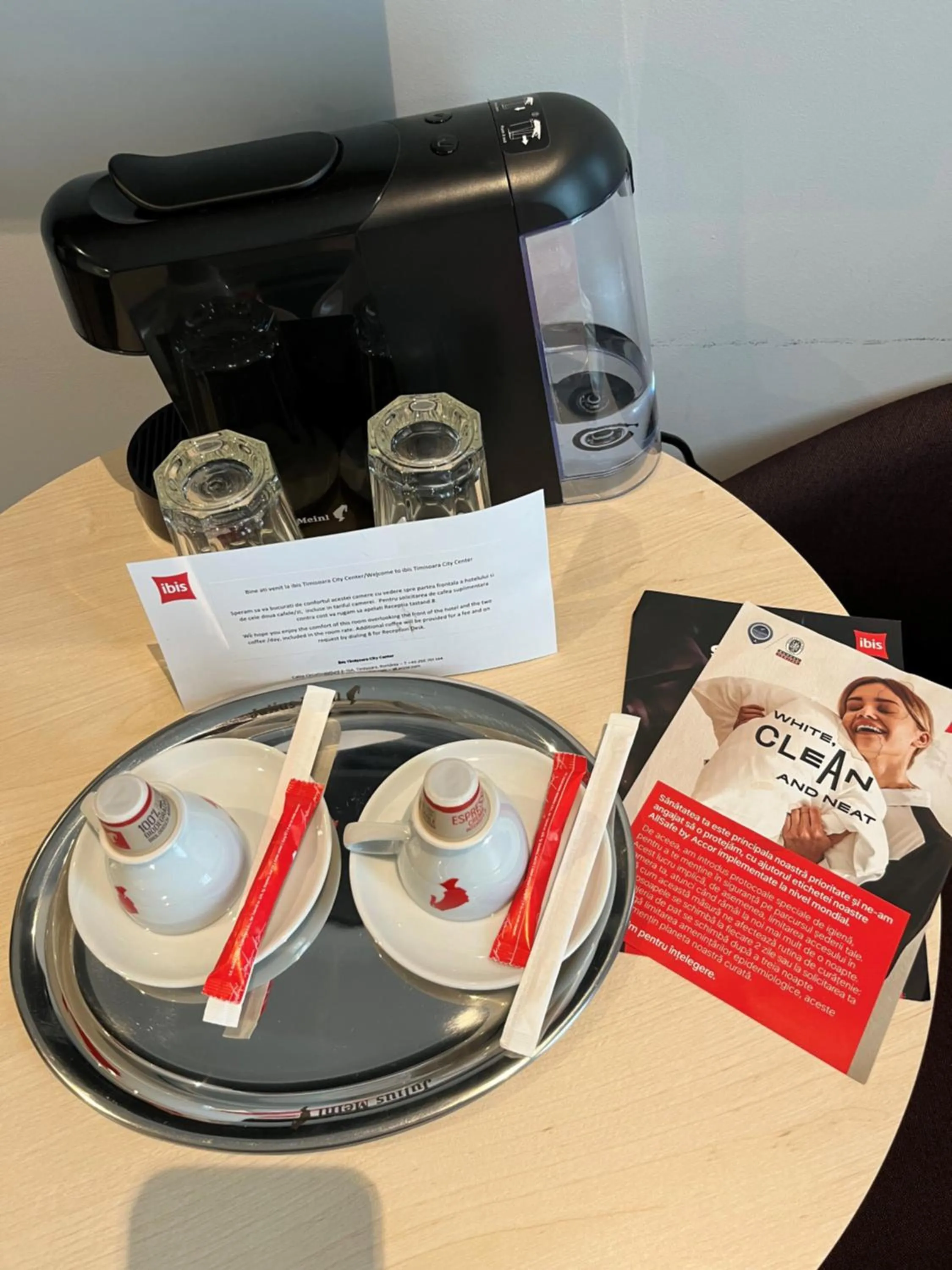 Coffee/tea facilities in ibis Timisoara City Center