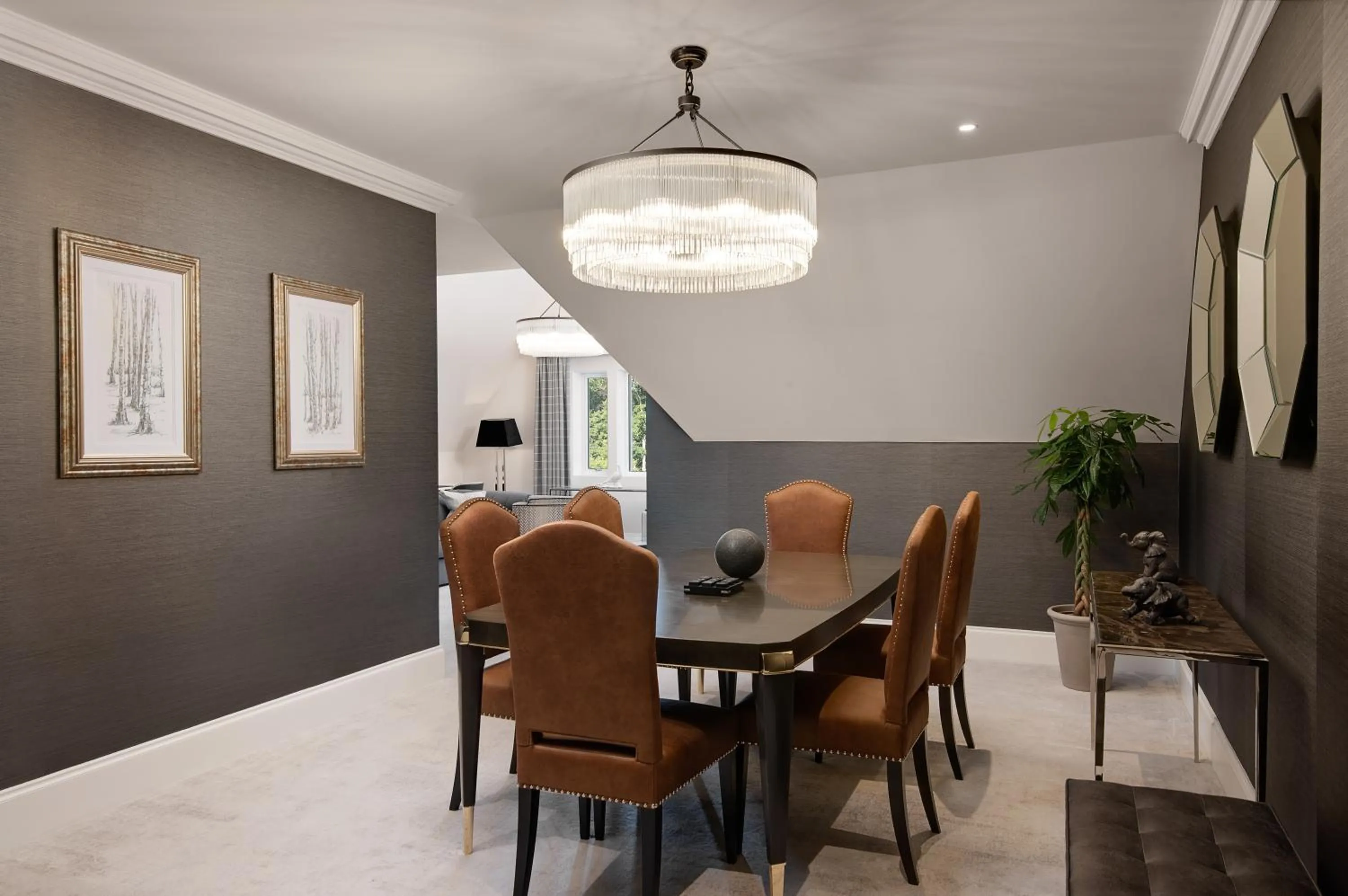 Seating area in Fairmont Windsor Park