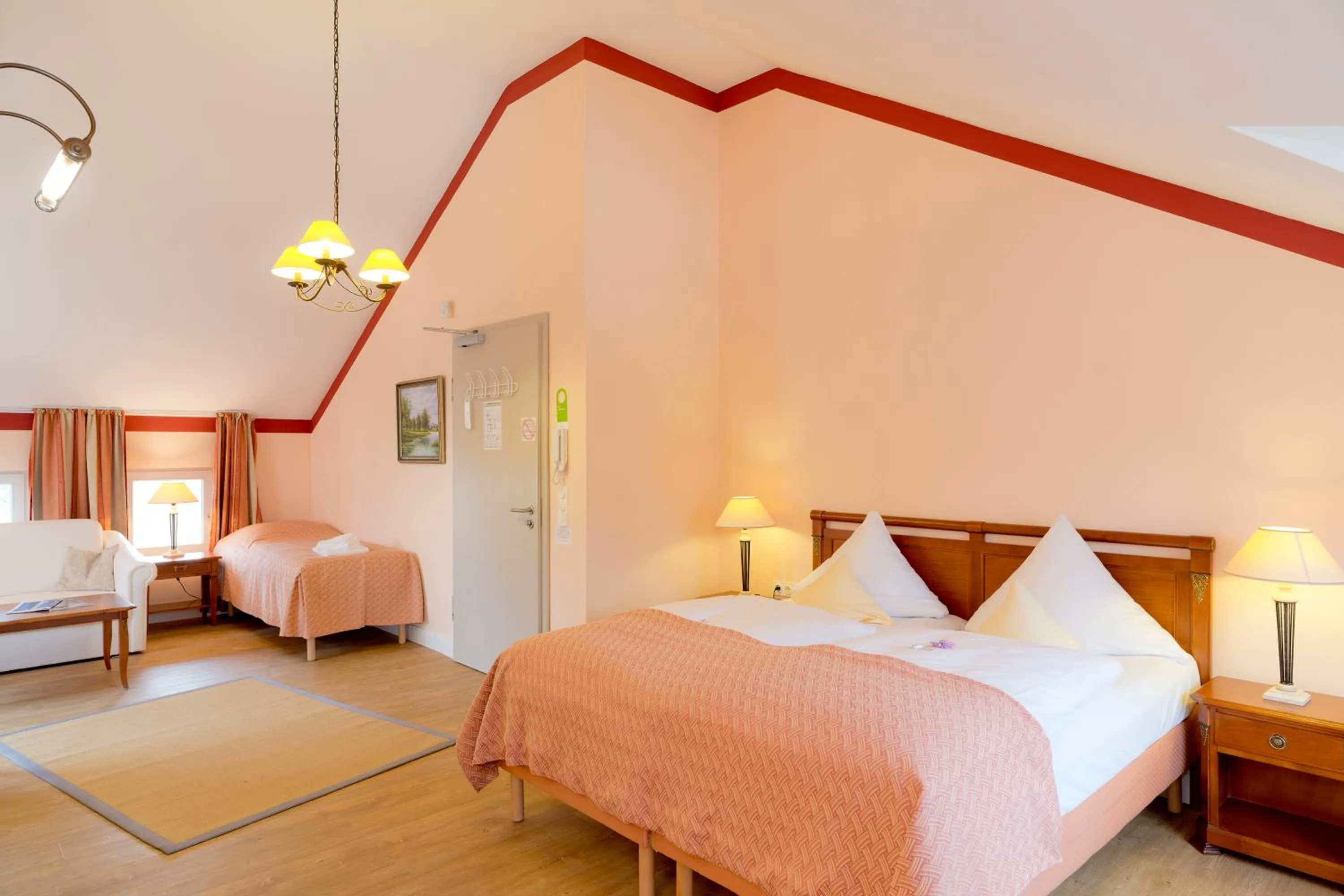 Bed in Hotel Villa Monte Vino