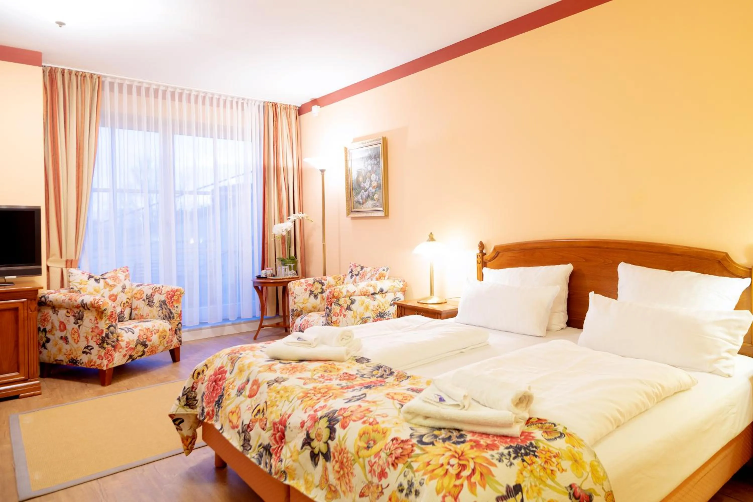 Bed in Hotel Villa Monte Vino