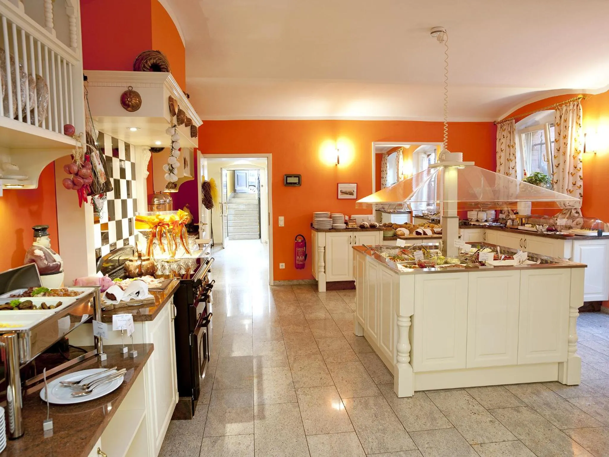 Buffet breakfast in Hotel Villa Monte Vino