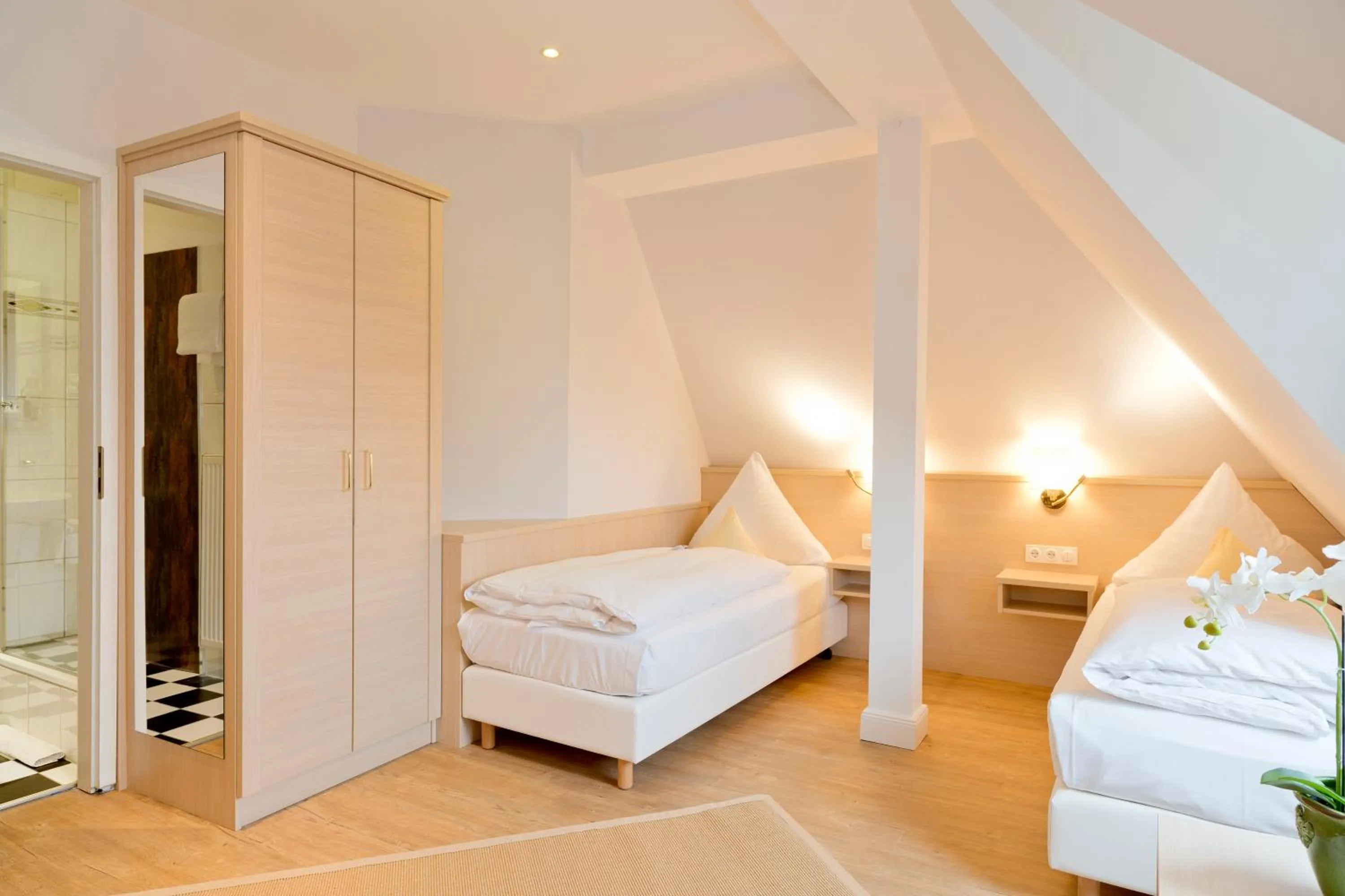 Bed in Hotel Villa Monte Vino