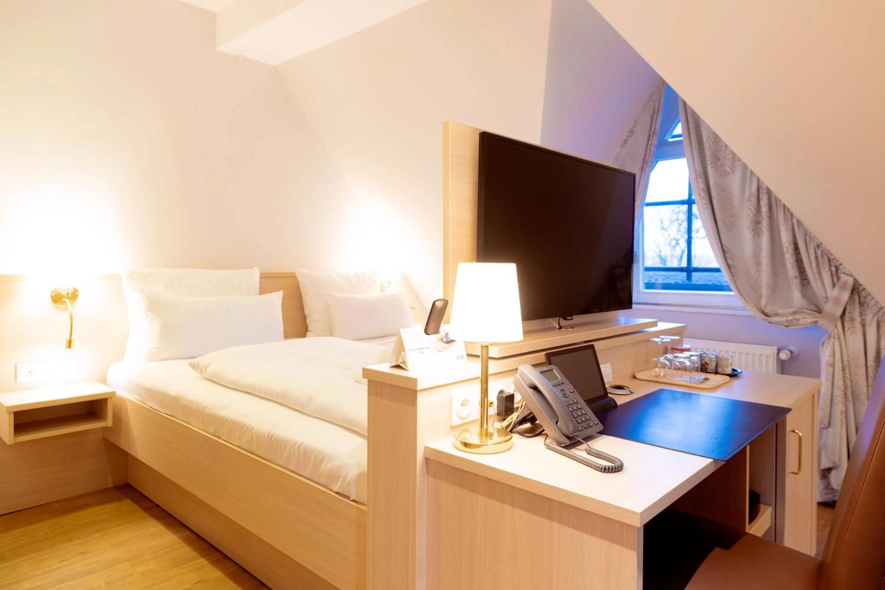 Bed in Hotel Villa Monte Vino