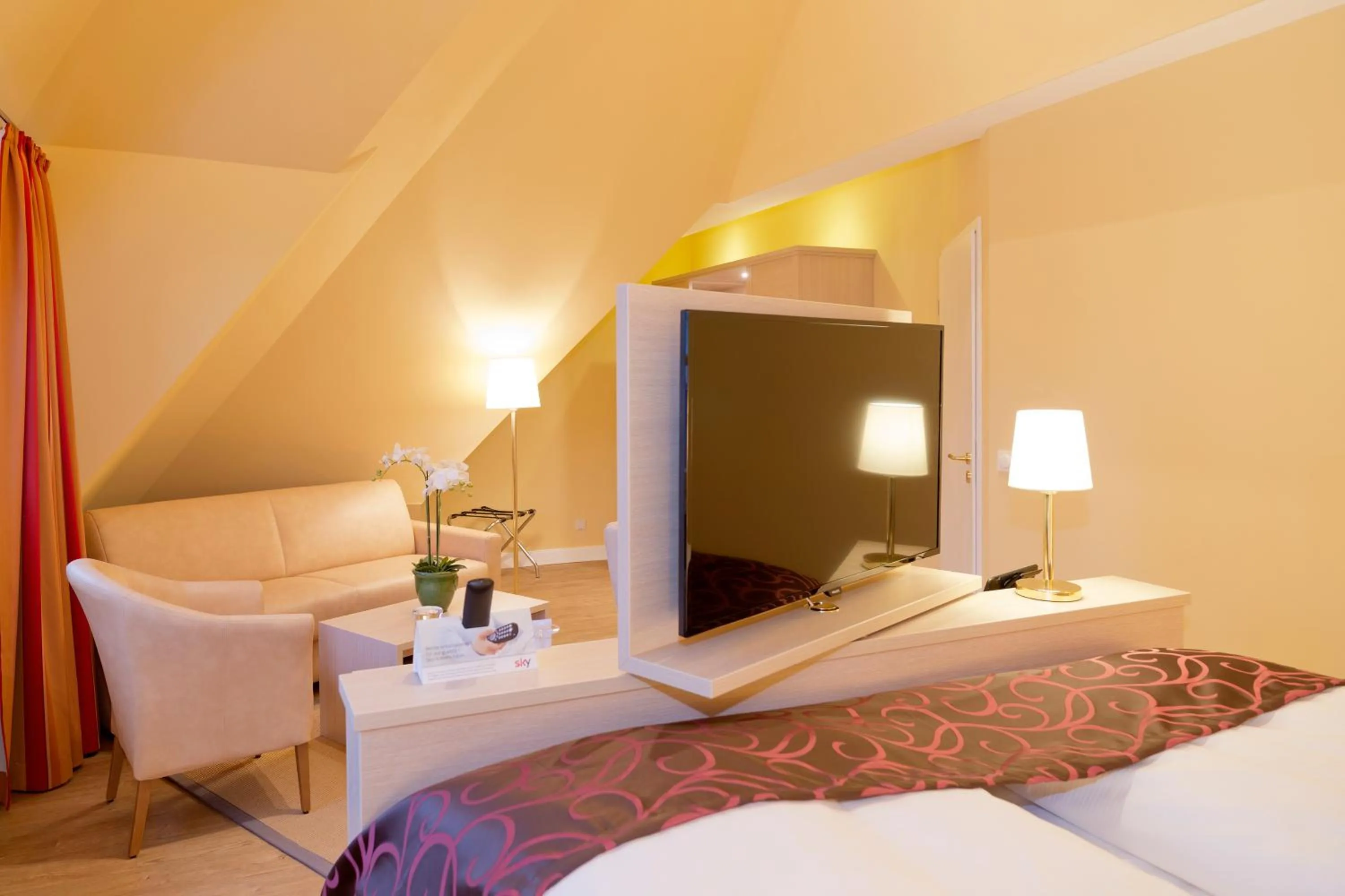 Bed in Hotel Villa Monte Vino