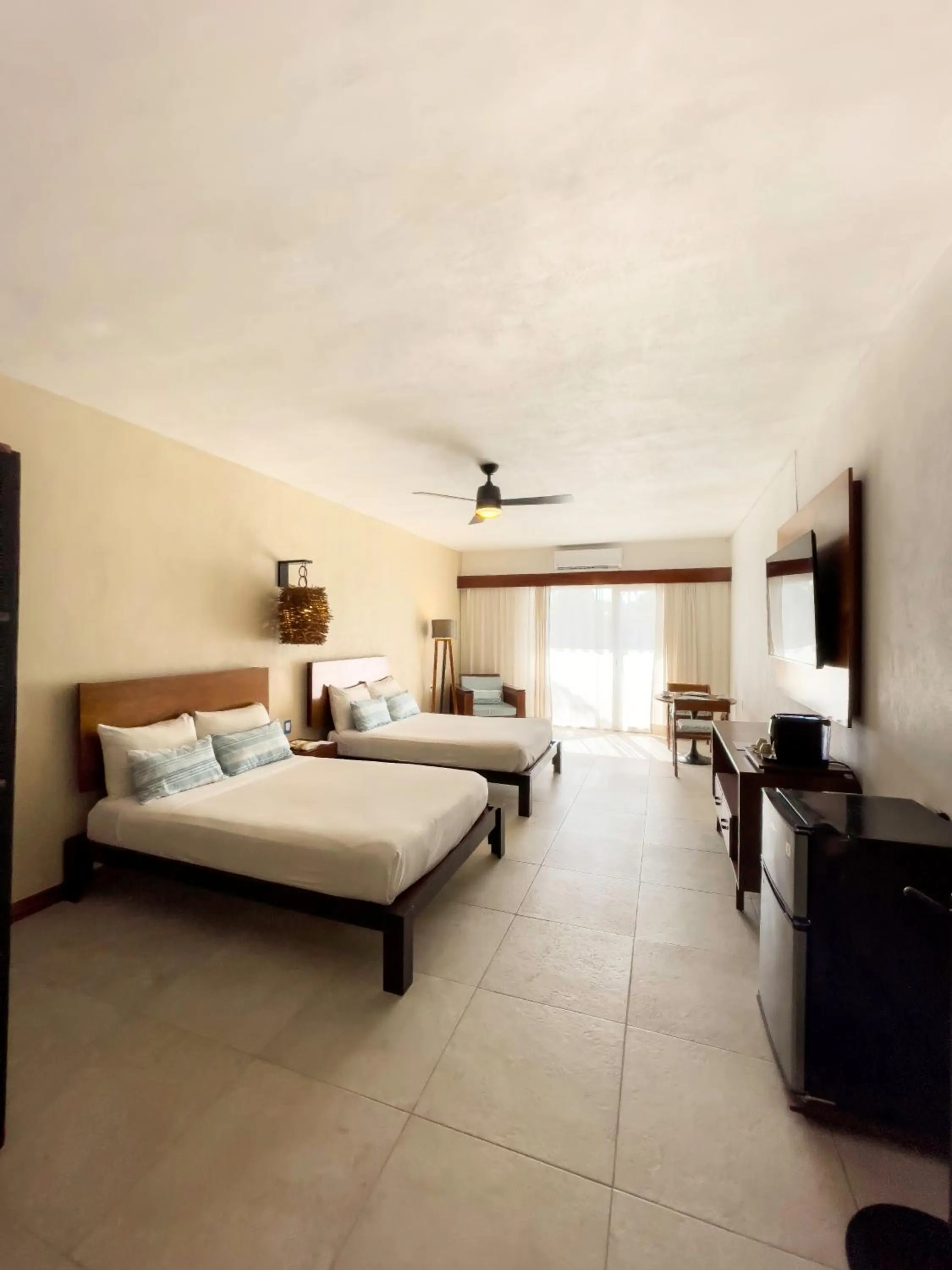 Bed in Ocean Drive Hotel