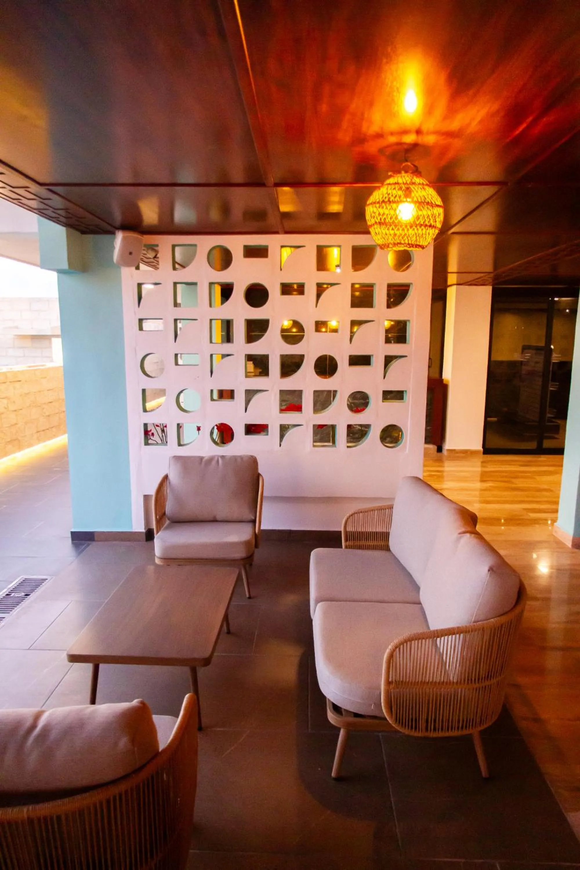 Living room in Ocean Drive Hotel