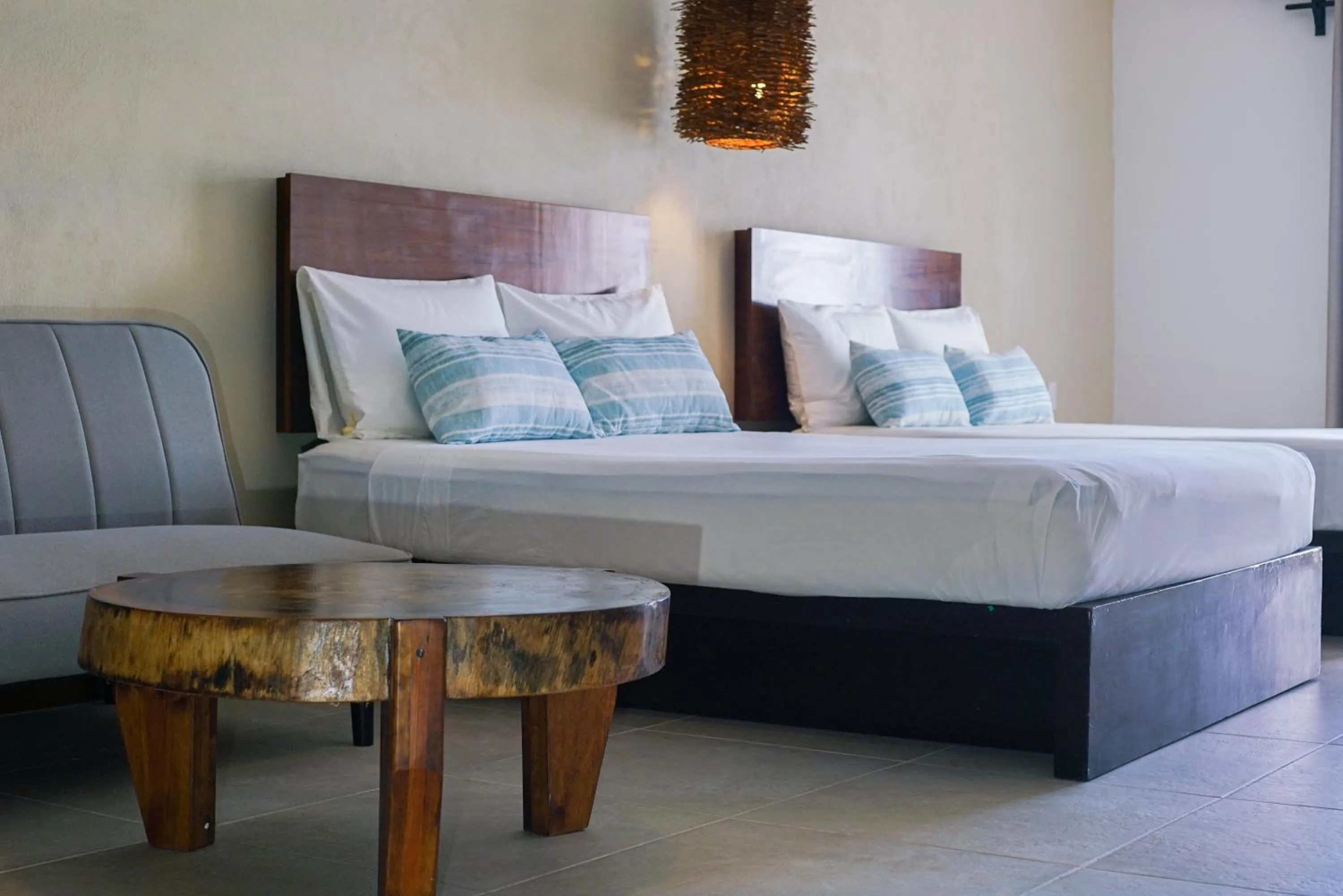 Bed in The Mint Resort Isla Mujeres