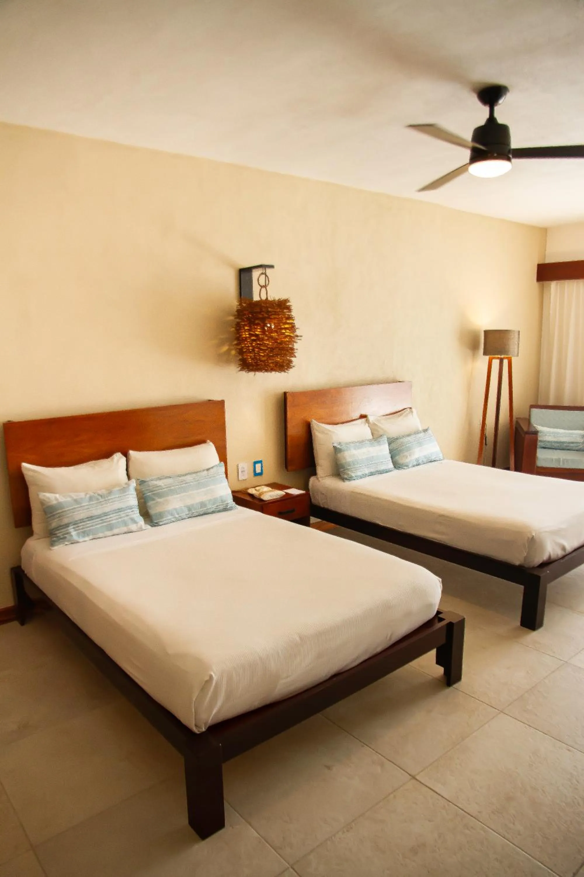 Bed in Ocean Drive Hotel