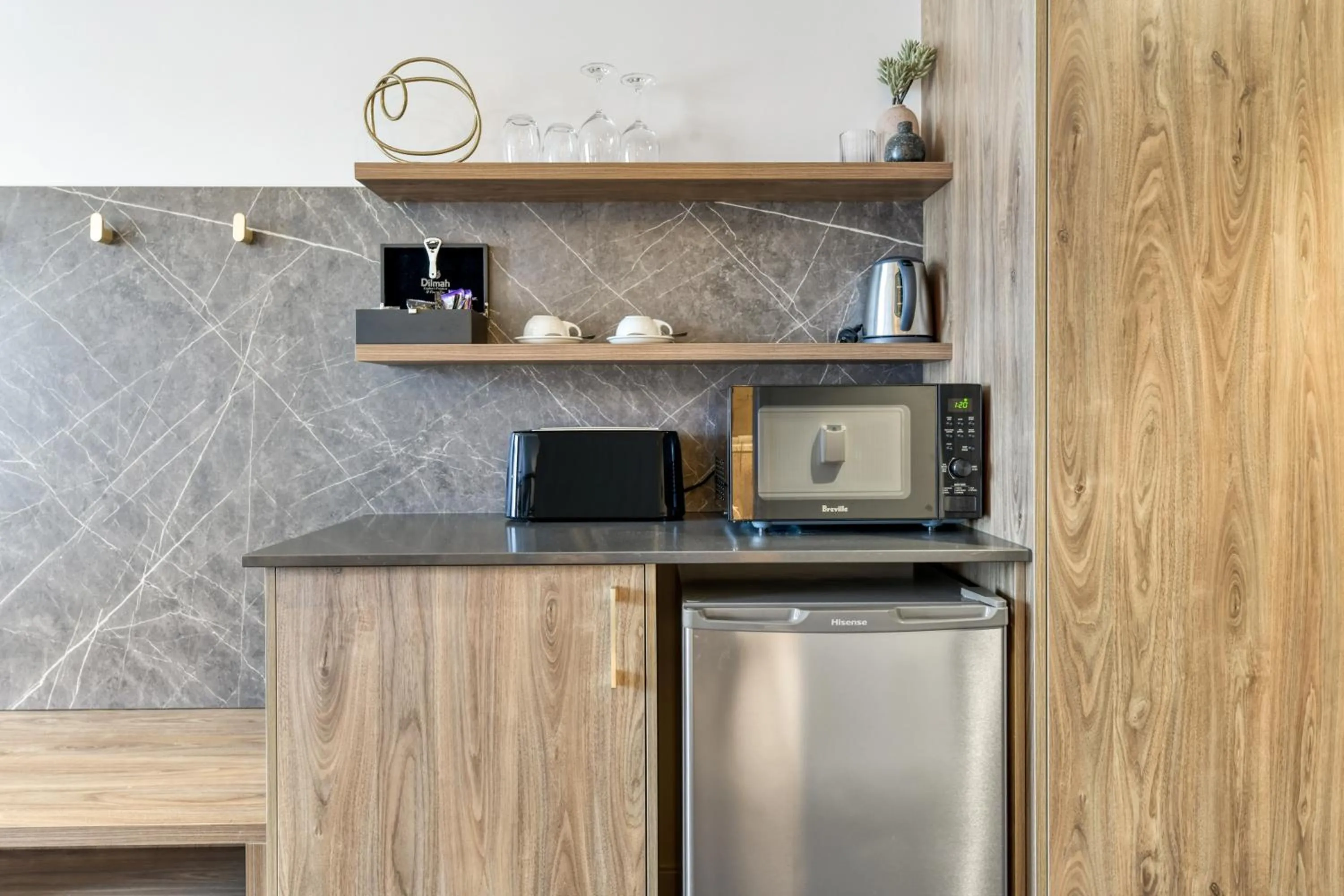 minibar in The Remington Orange