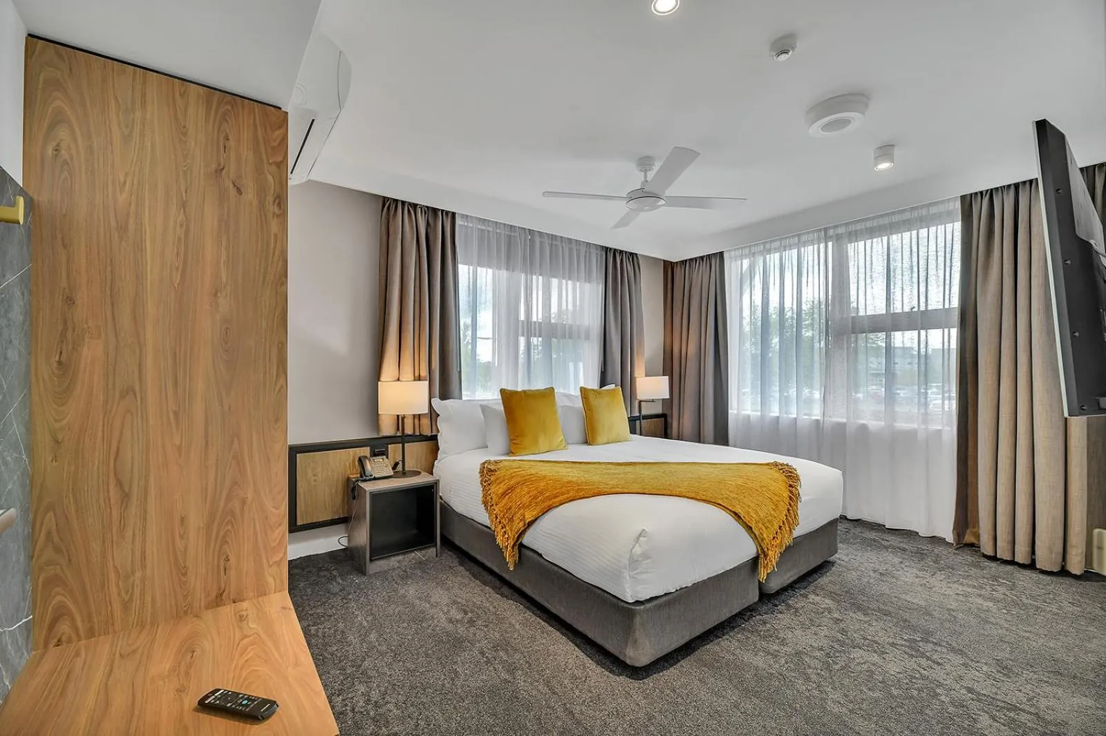 Bed in The Remington Orange