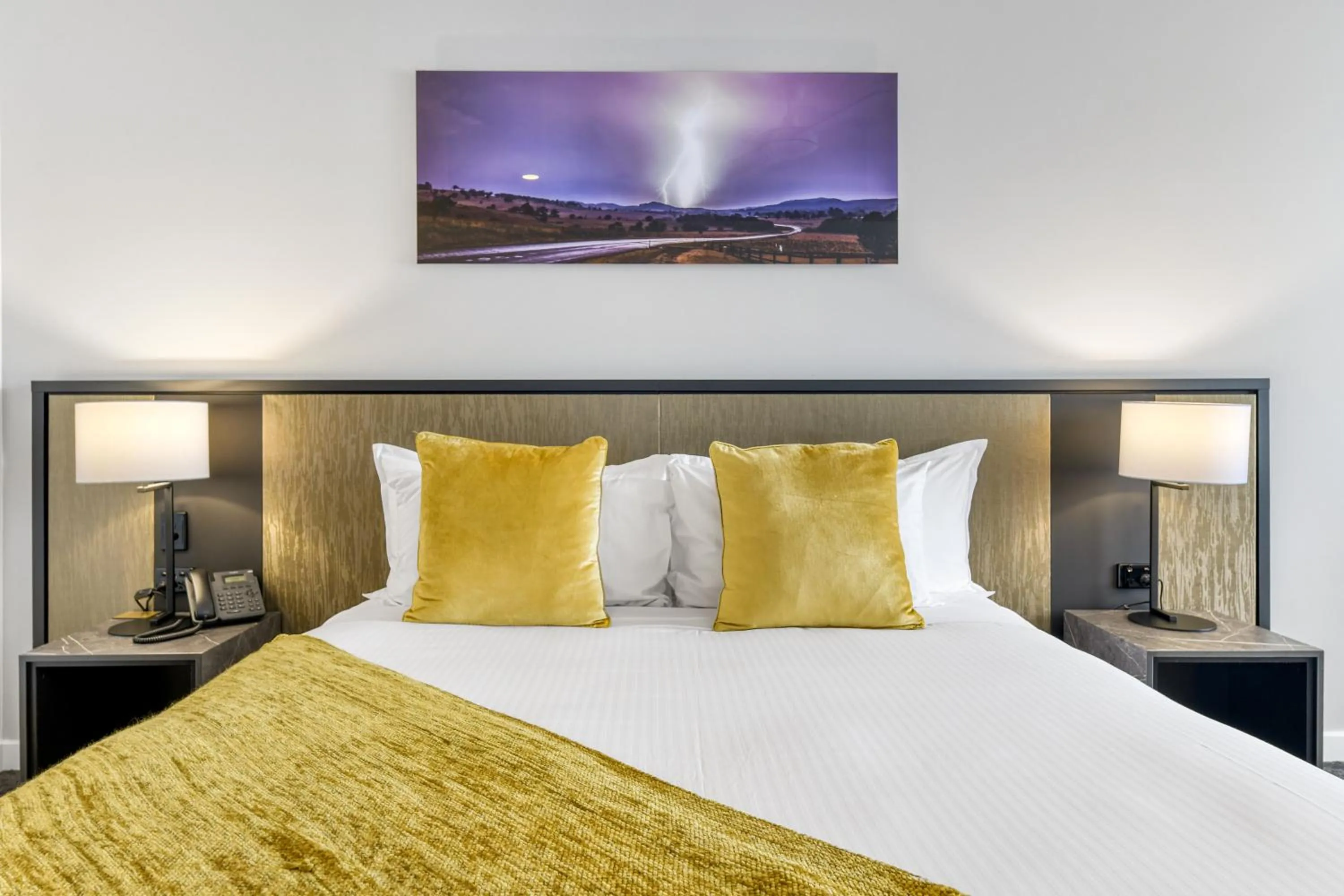 Bed in The Remington Orange