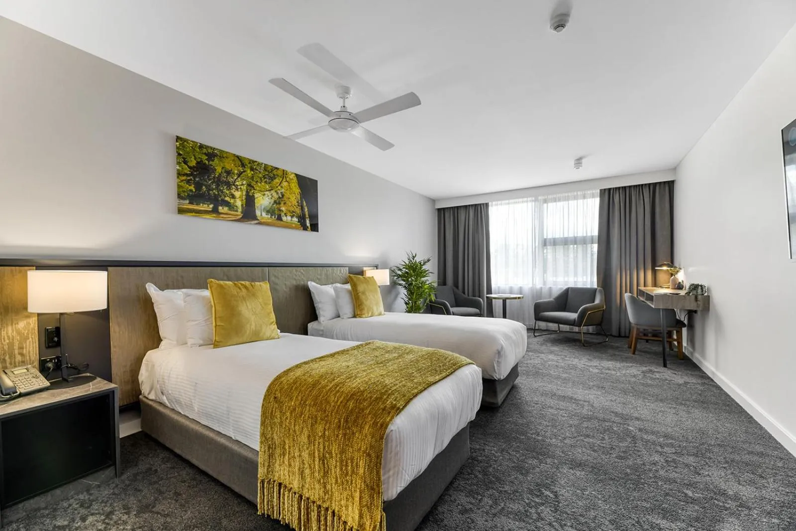 Bed in The Remington Orange