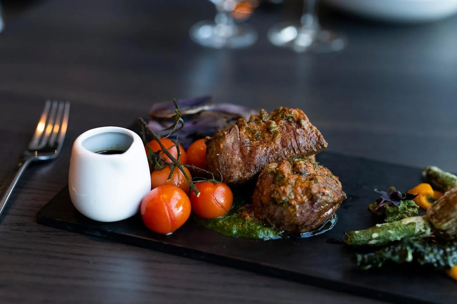 Food close-up in The Remington Orange