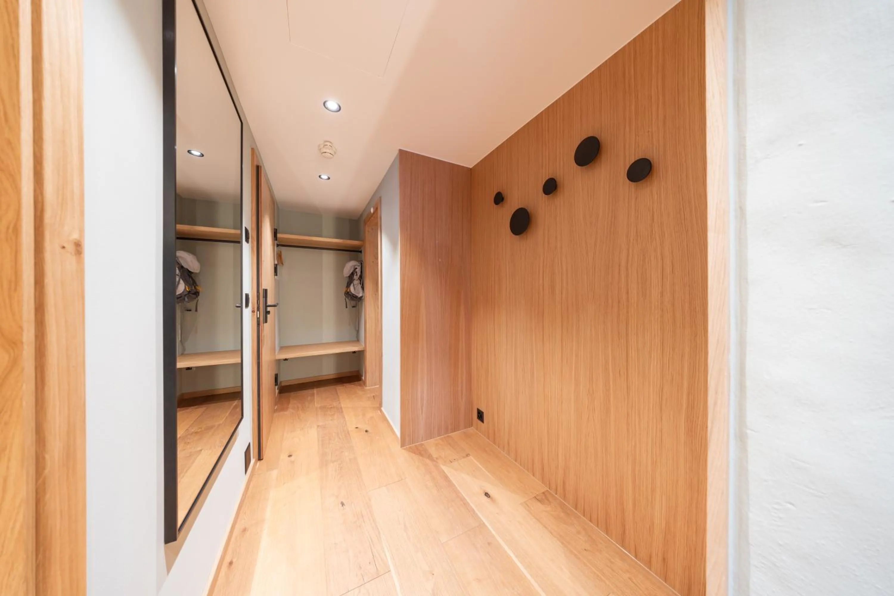 wardrobe in Hotel Rosatsch