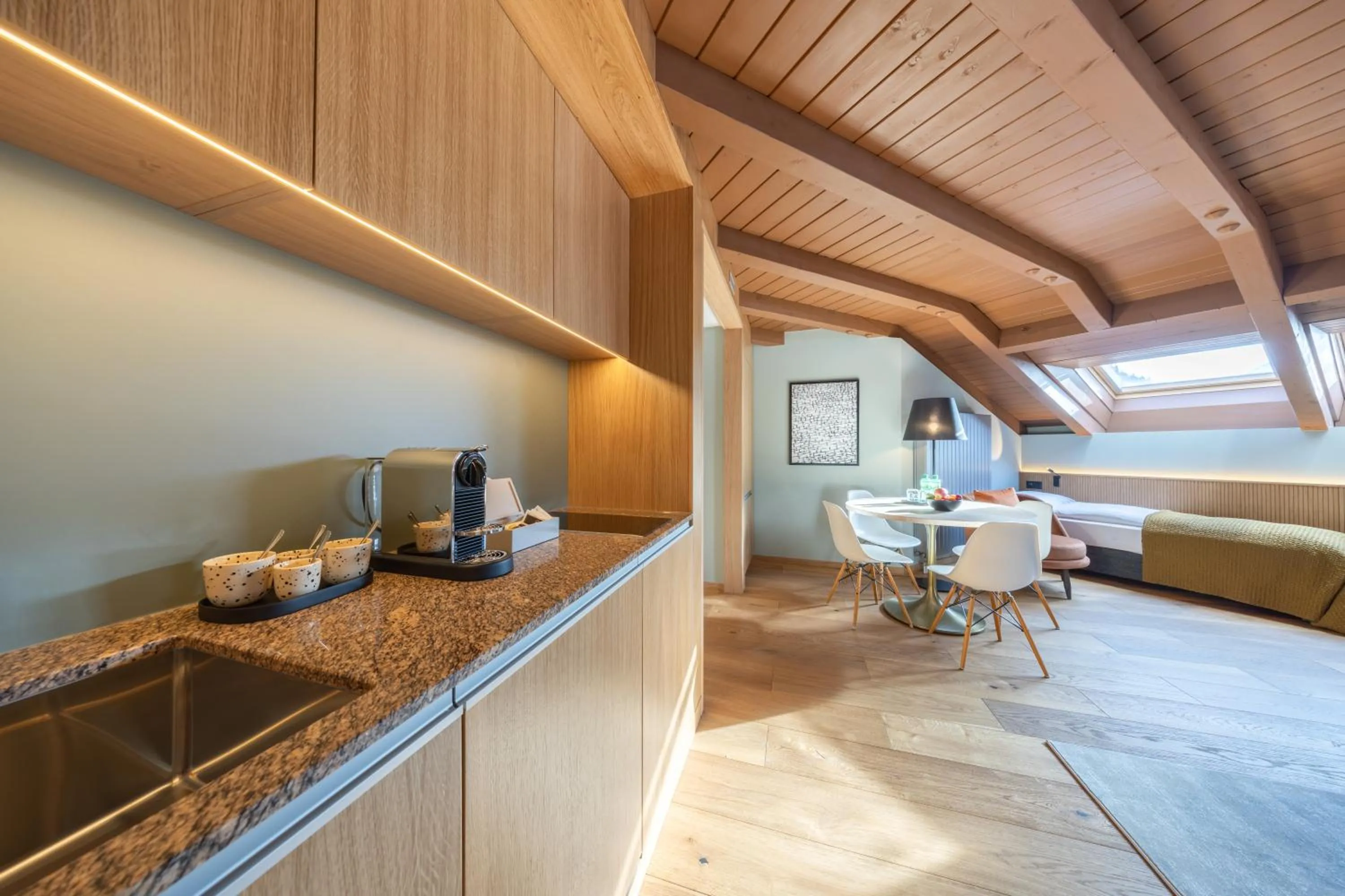 Coffee/tea facilities in Hotel Rosatsch