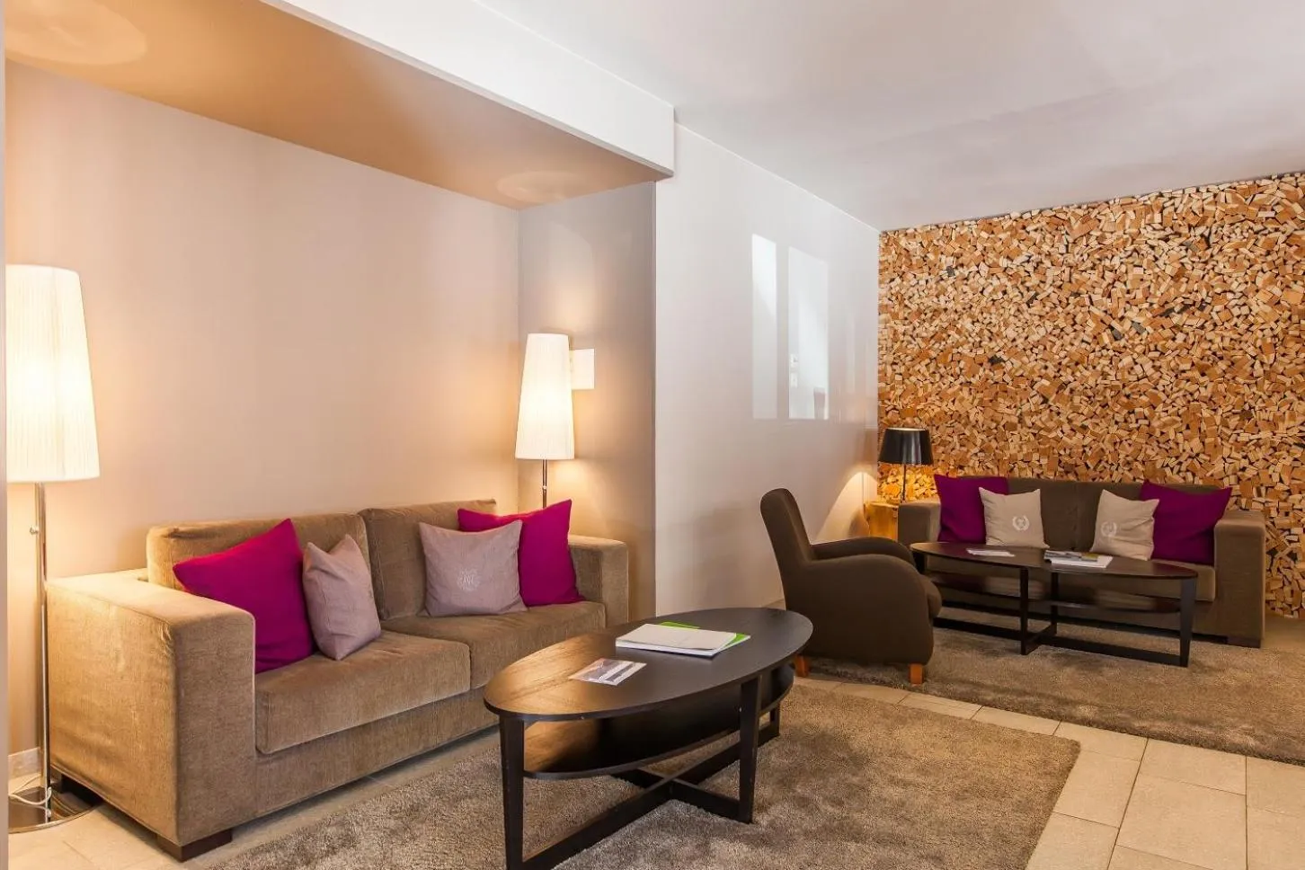 Lounge or bar in Hotel Rosatsch