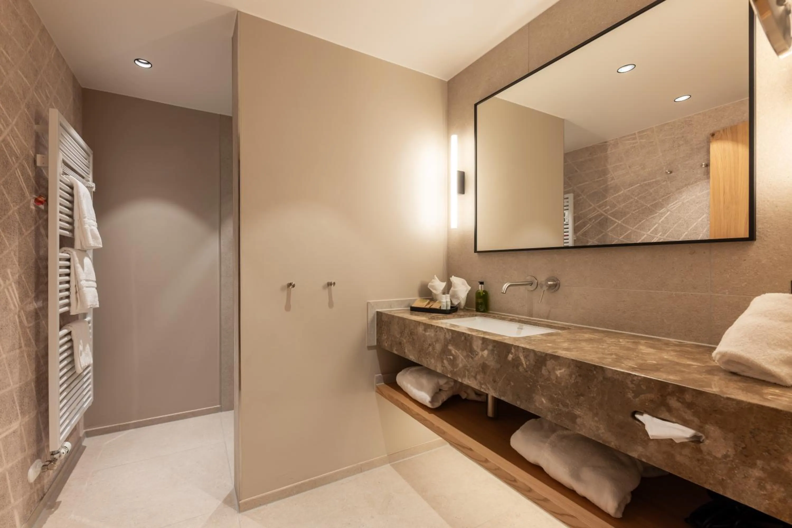 Bathroom in Hotel Rosatsch