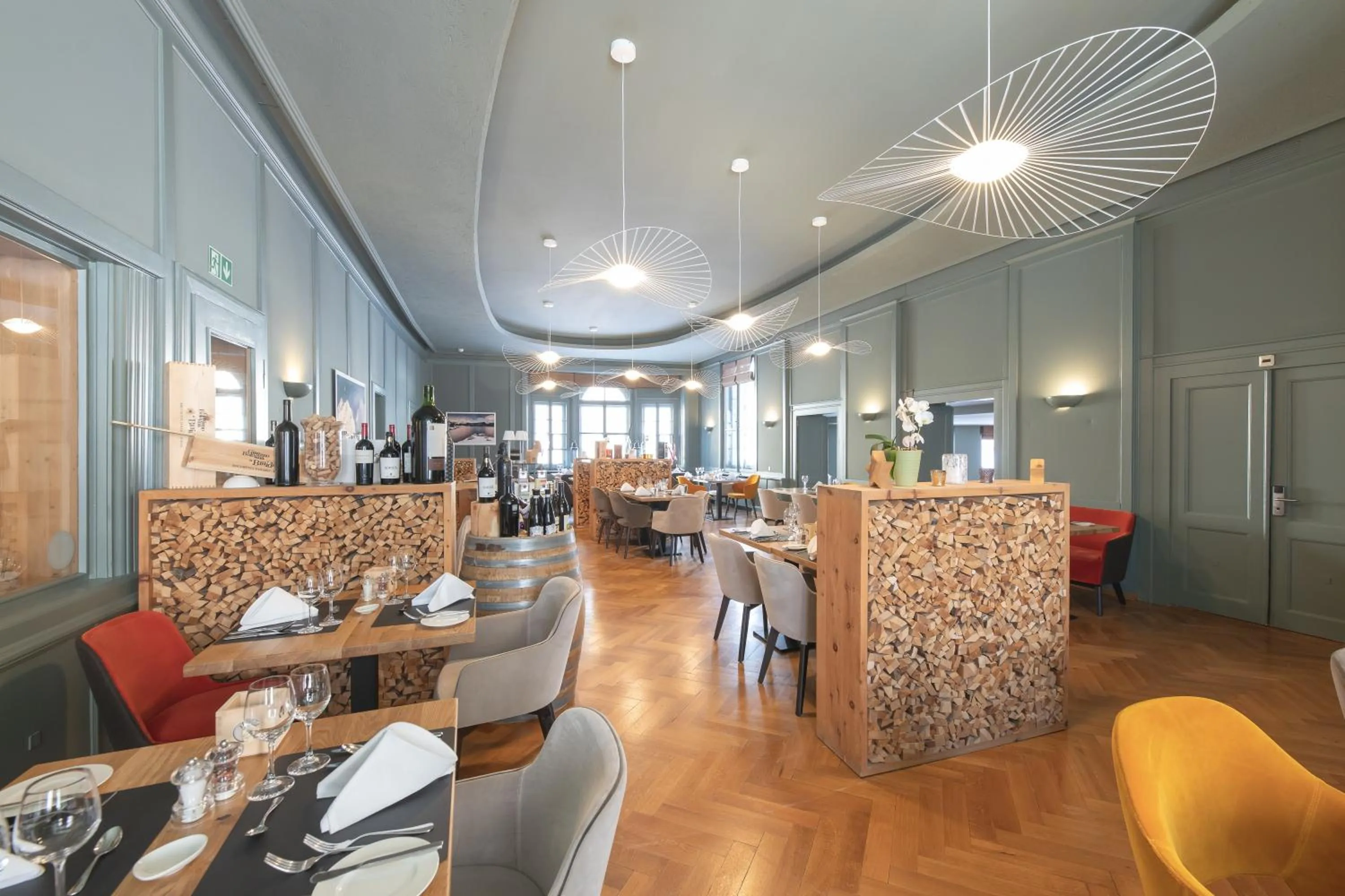 Restaurant/places to eat in Hotel Rosatsch