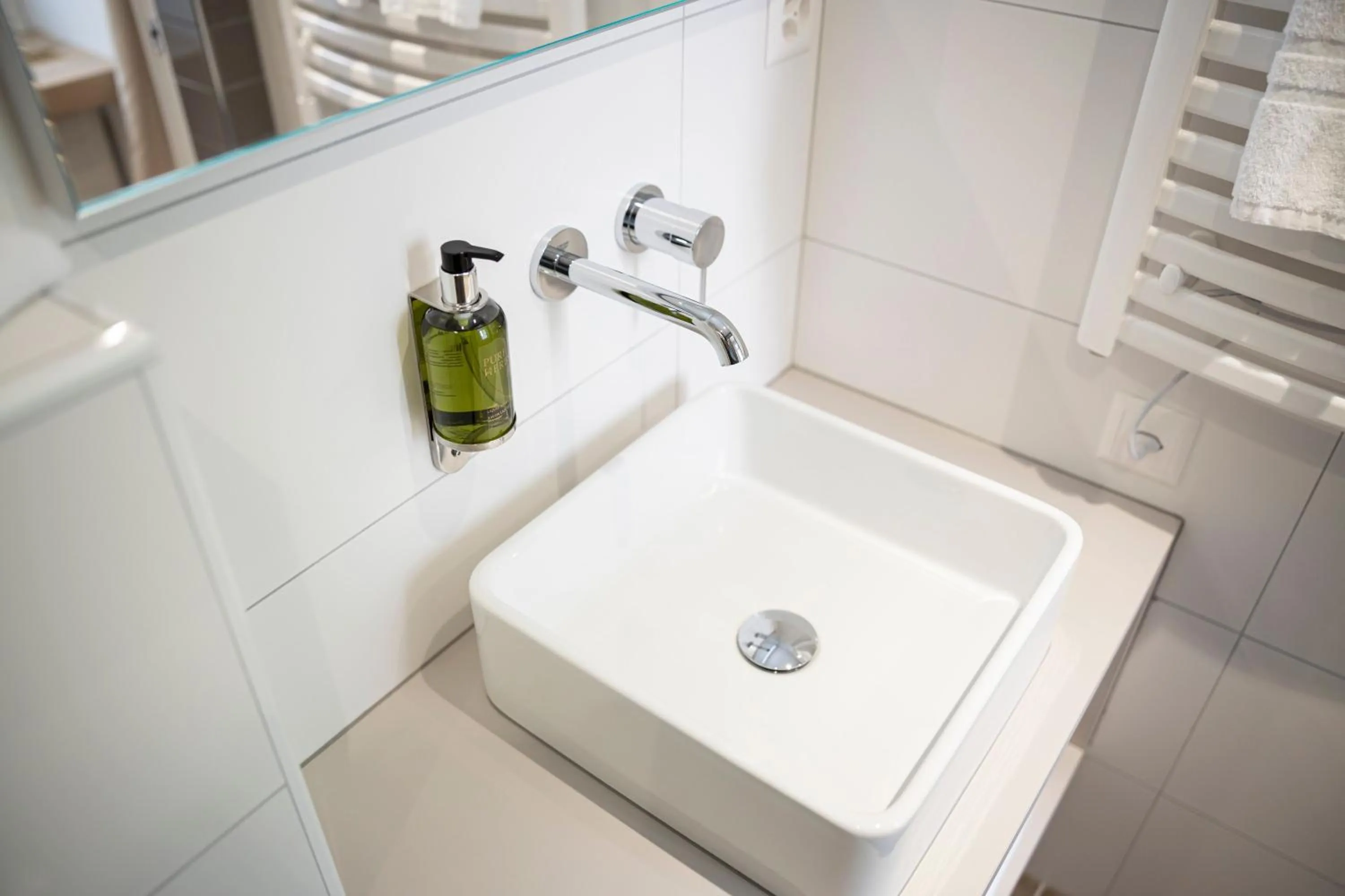 Bathroom in Hotel Rosatsch