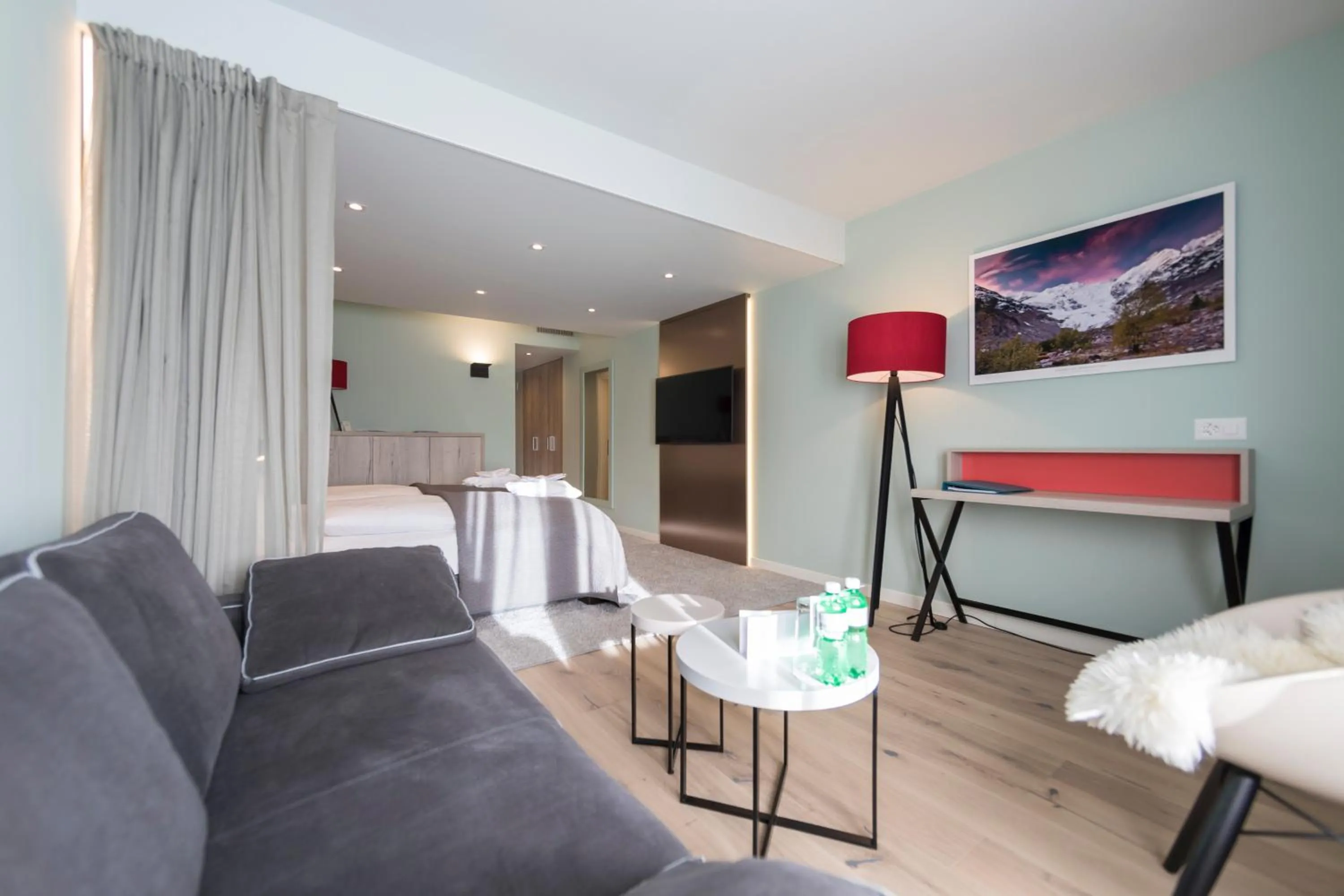 Living room in Hotel Rosatsch