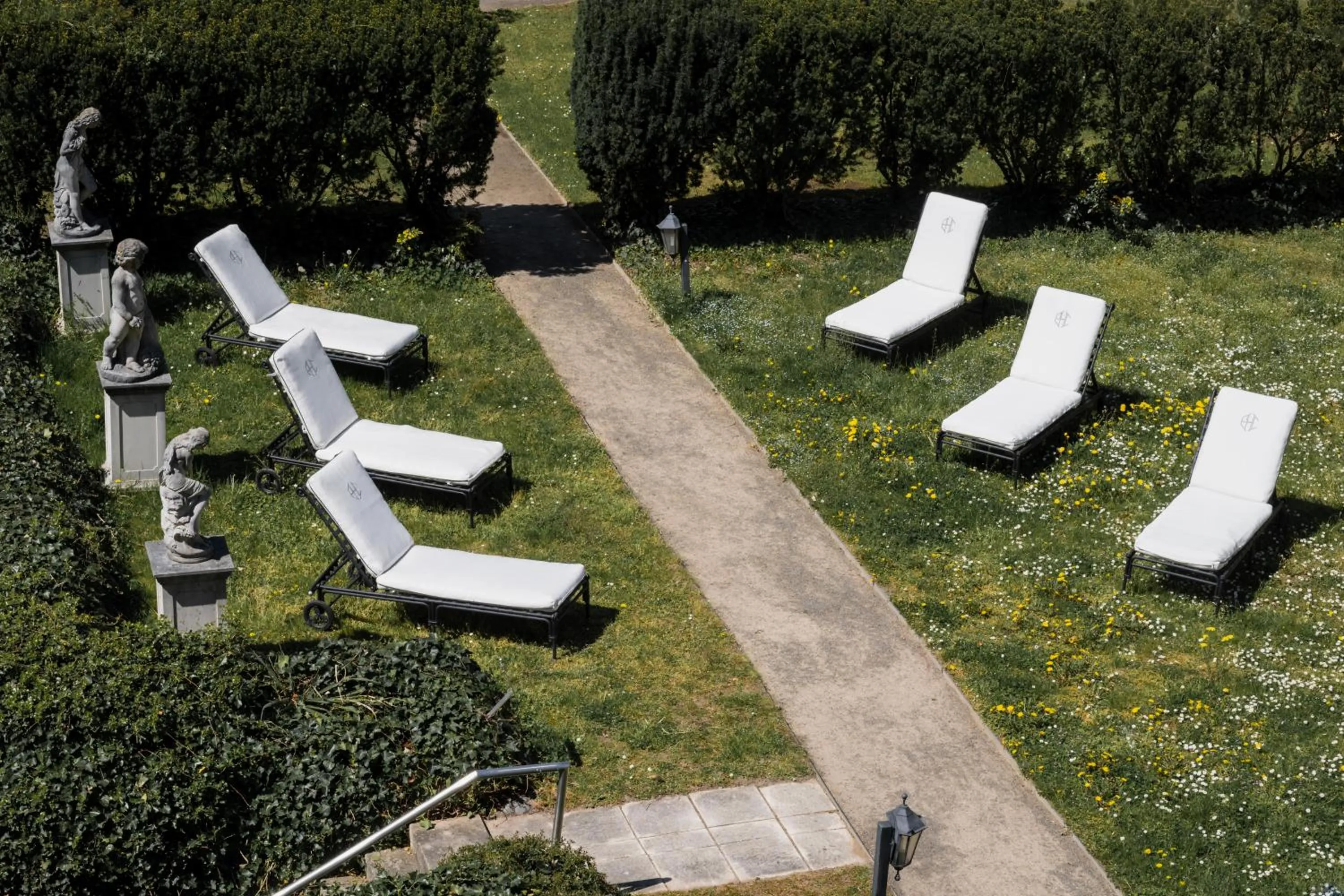 Garden in Schlosshotel Berlin