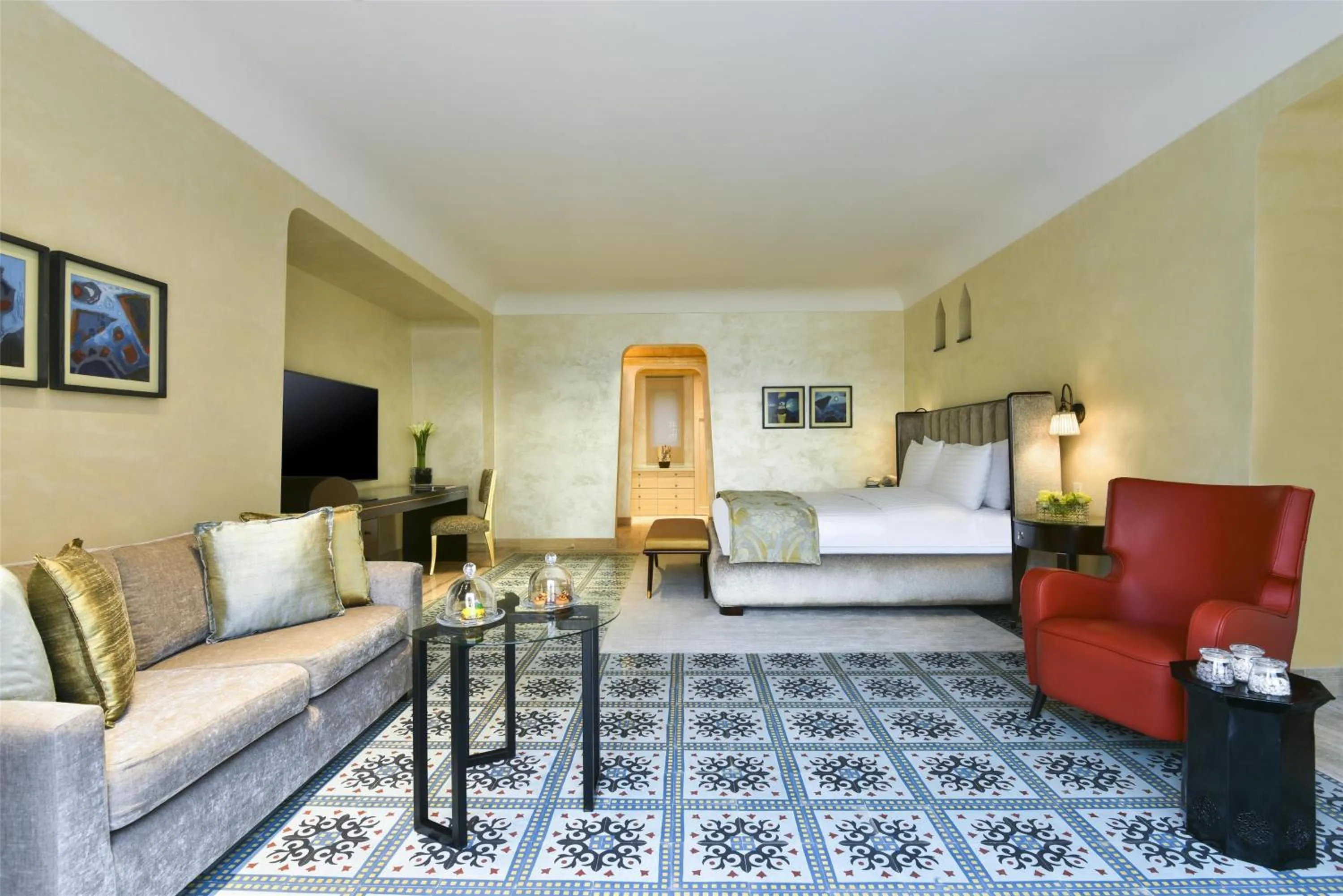 Bedroom in Kempinski Hotel Ishtar Dead Sea