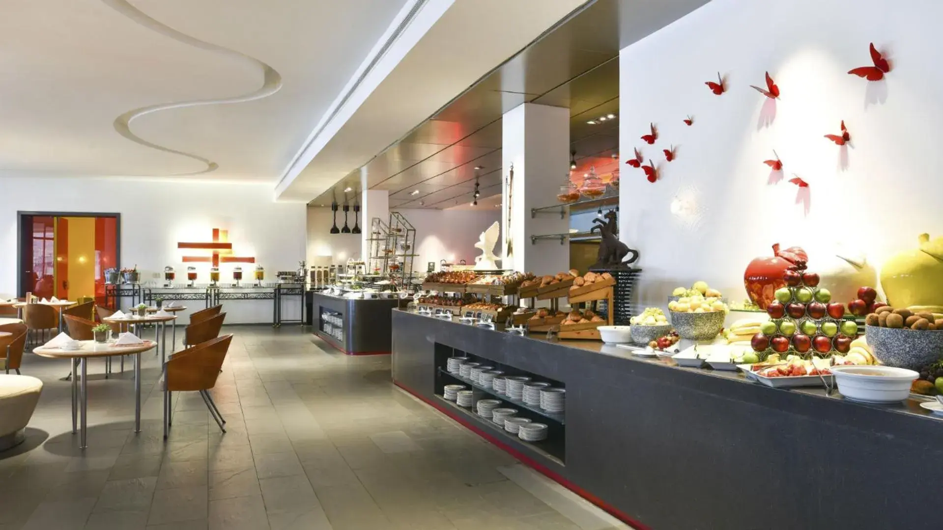 Buffet breakfast in Kempinski Hotel Ishtar Dead Sea Buffet breakfast in Kempinski Hotel Ishtar Dead Sea