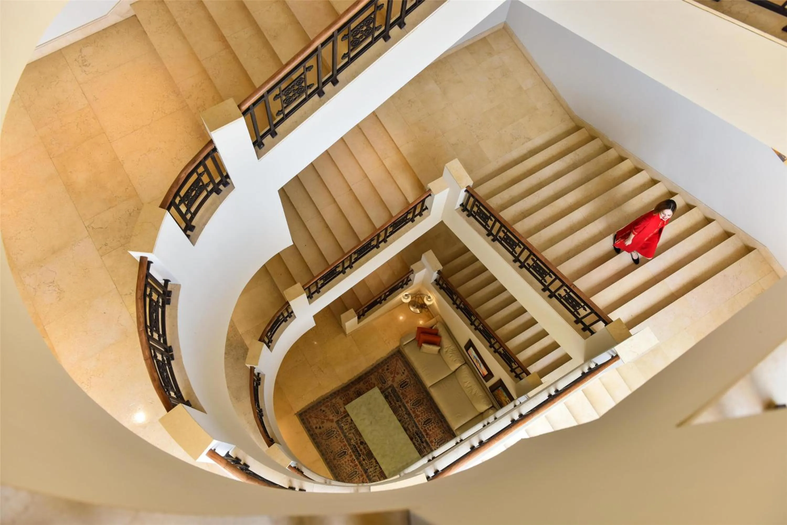 Lobby or reception in Kempinski Hotel Ishtar Dead Sea