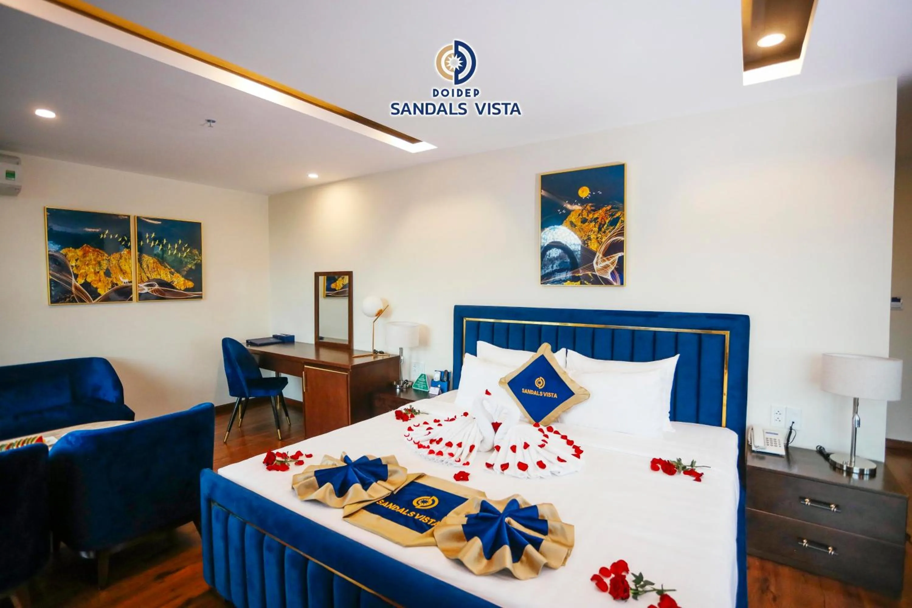 Bedroom in Sandals Vista Hotel