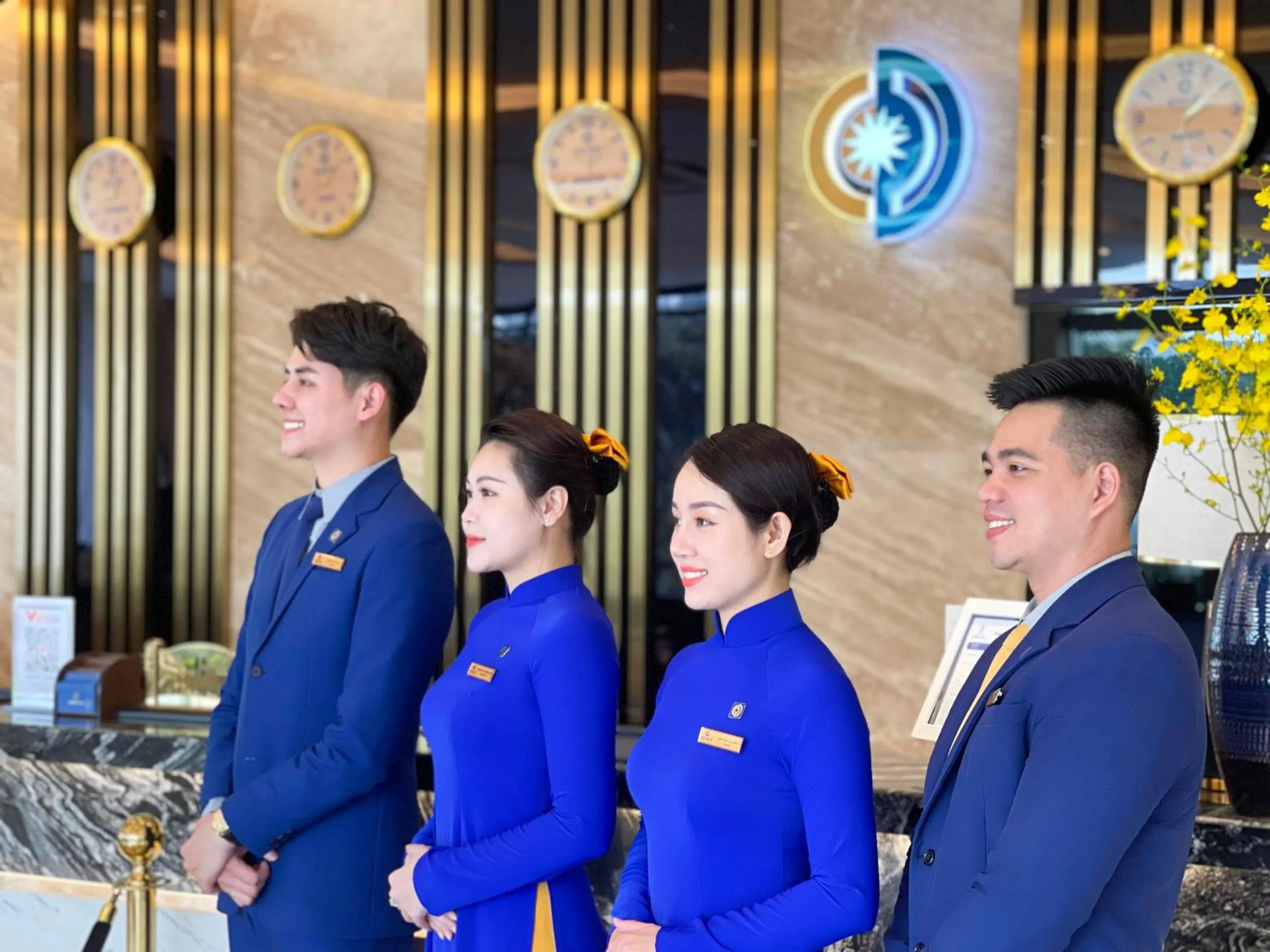 Staff in Sandals Vista Hotel