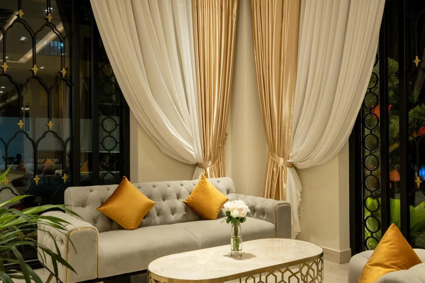 Seating area in Sandals Vista Hotel