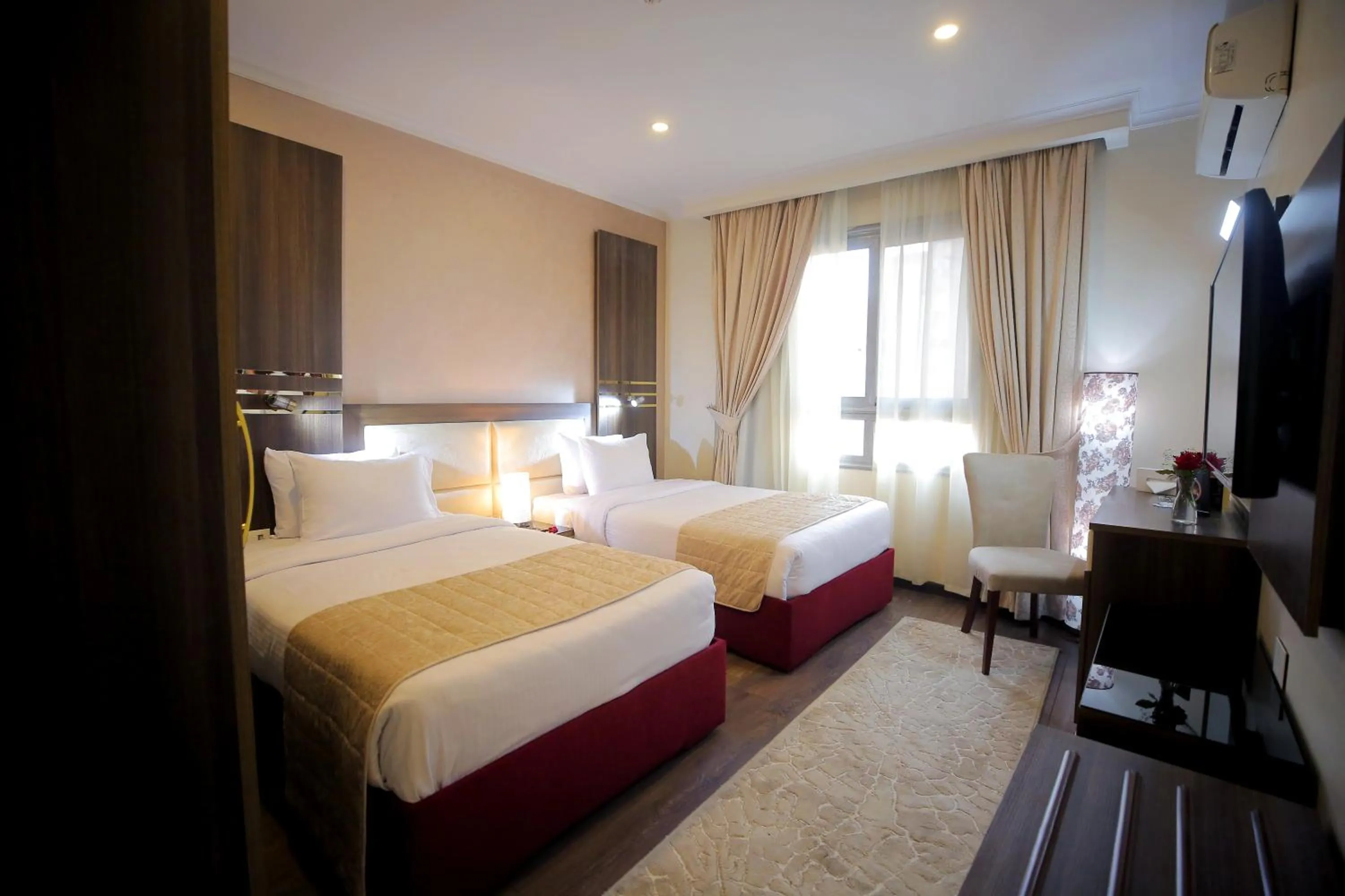 Bed in Cairo Taj Hotels & Suites - Dokki