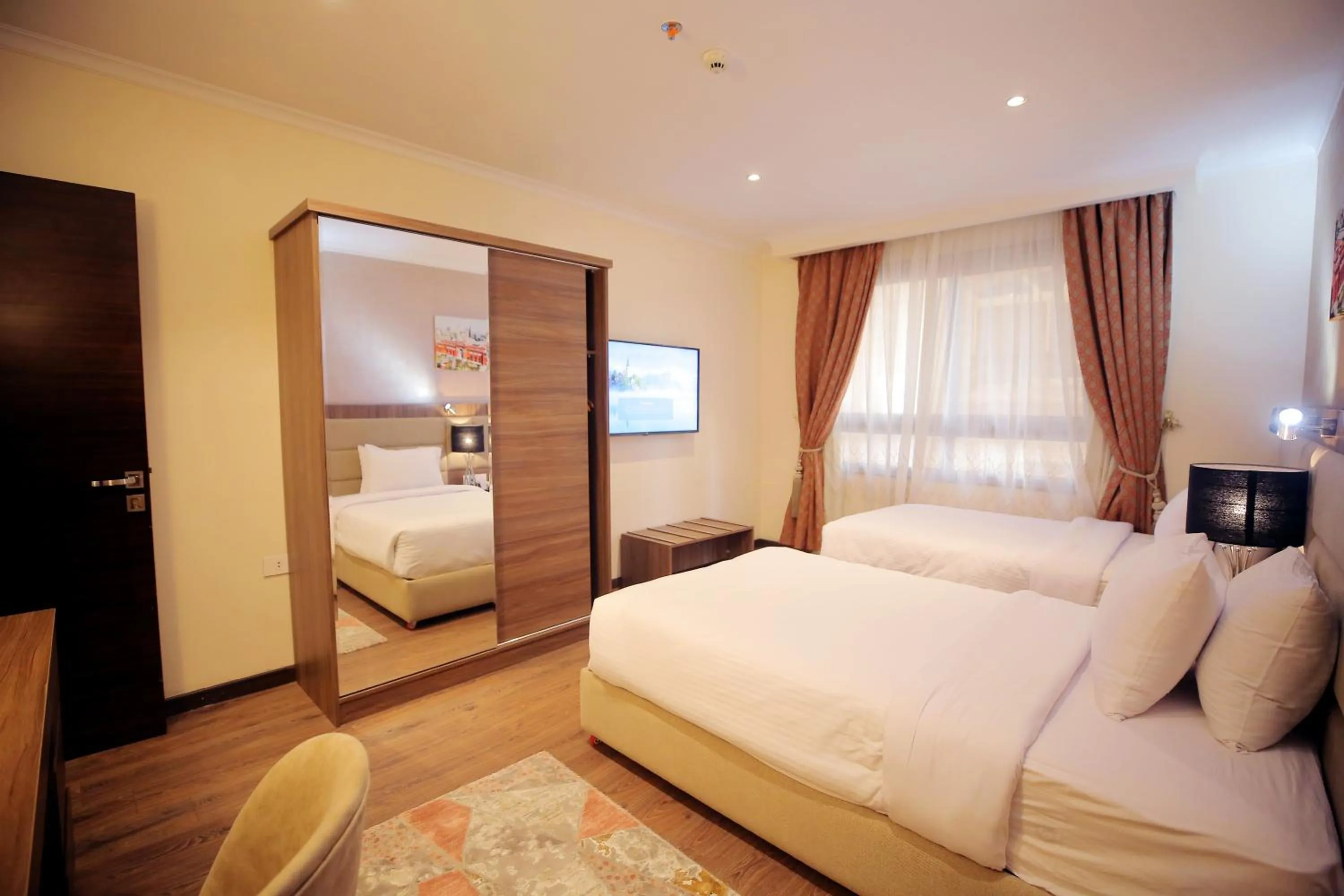 Bed in Cairo Taj Hotels & Suites - Dokki