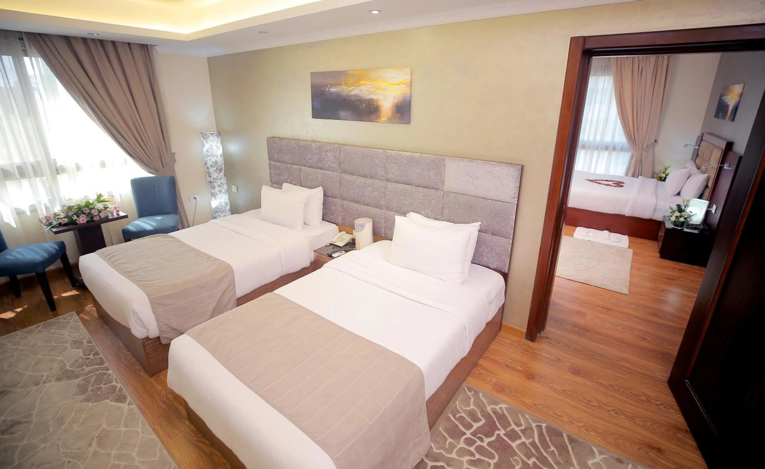 Bed in Cairo Taj Hotels & Suites - Dokki