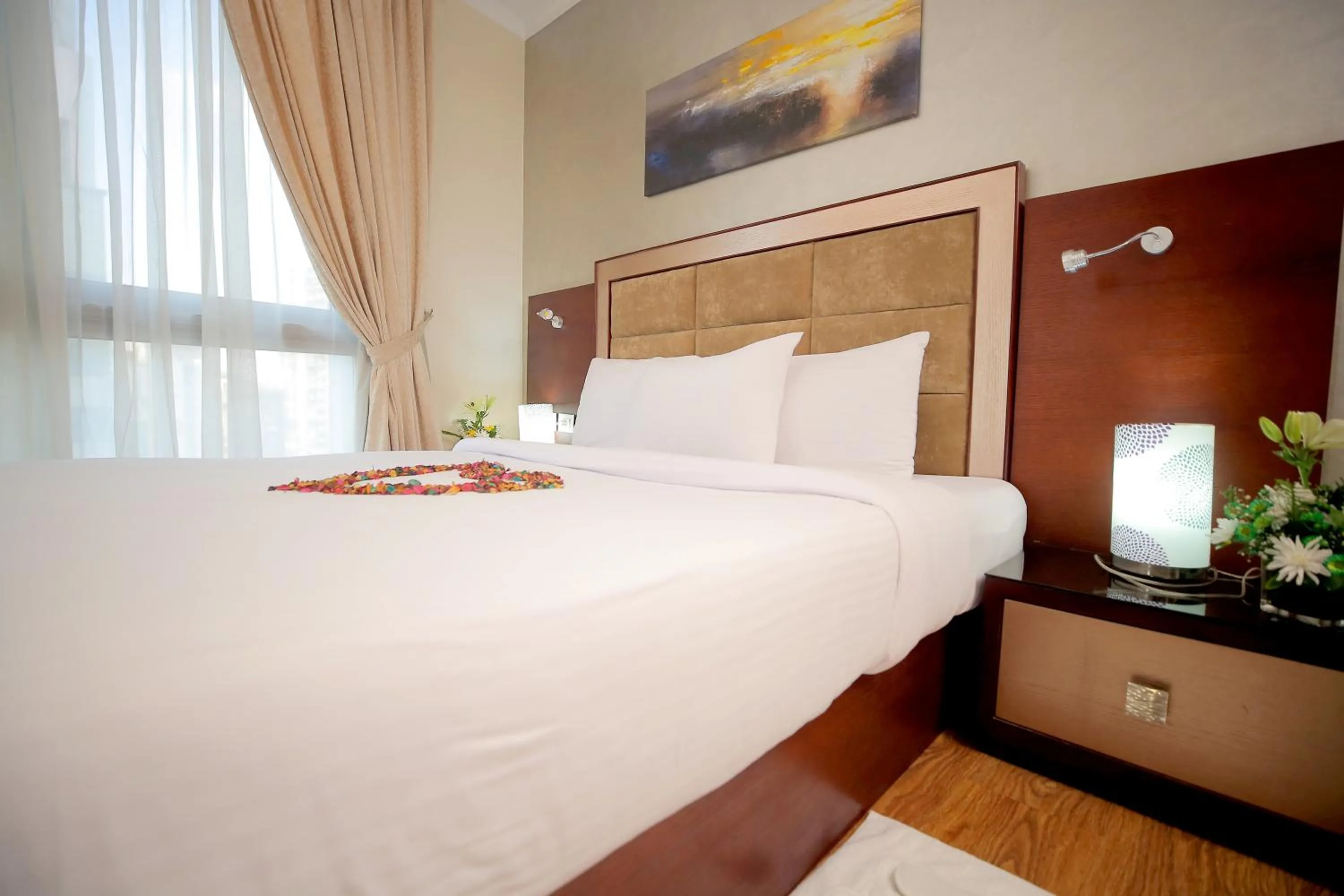 Bed in Cairo Taj Hotels & Suites - Dokki