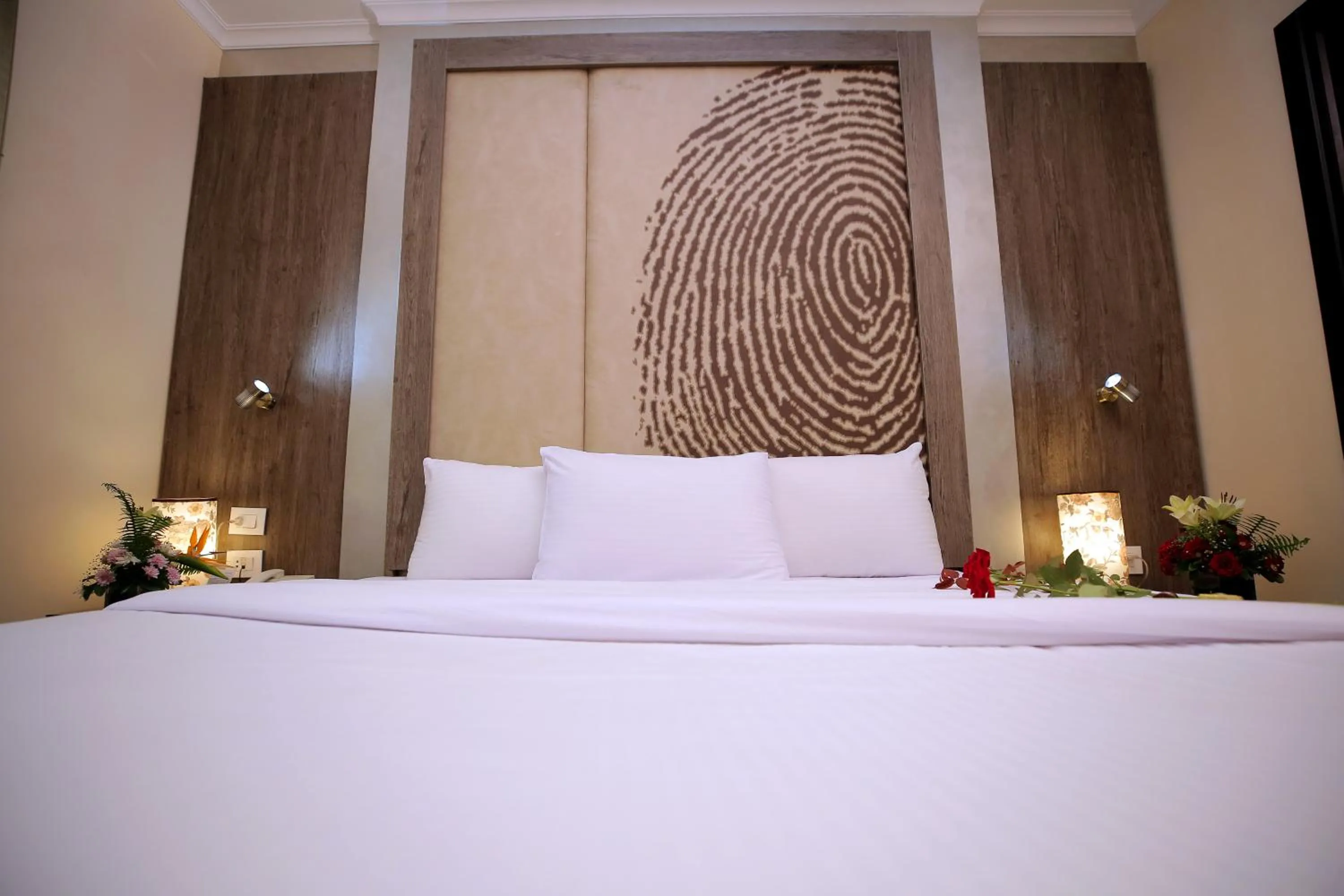 Bed in Cairo Taj Hotels & Suites - Dokki