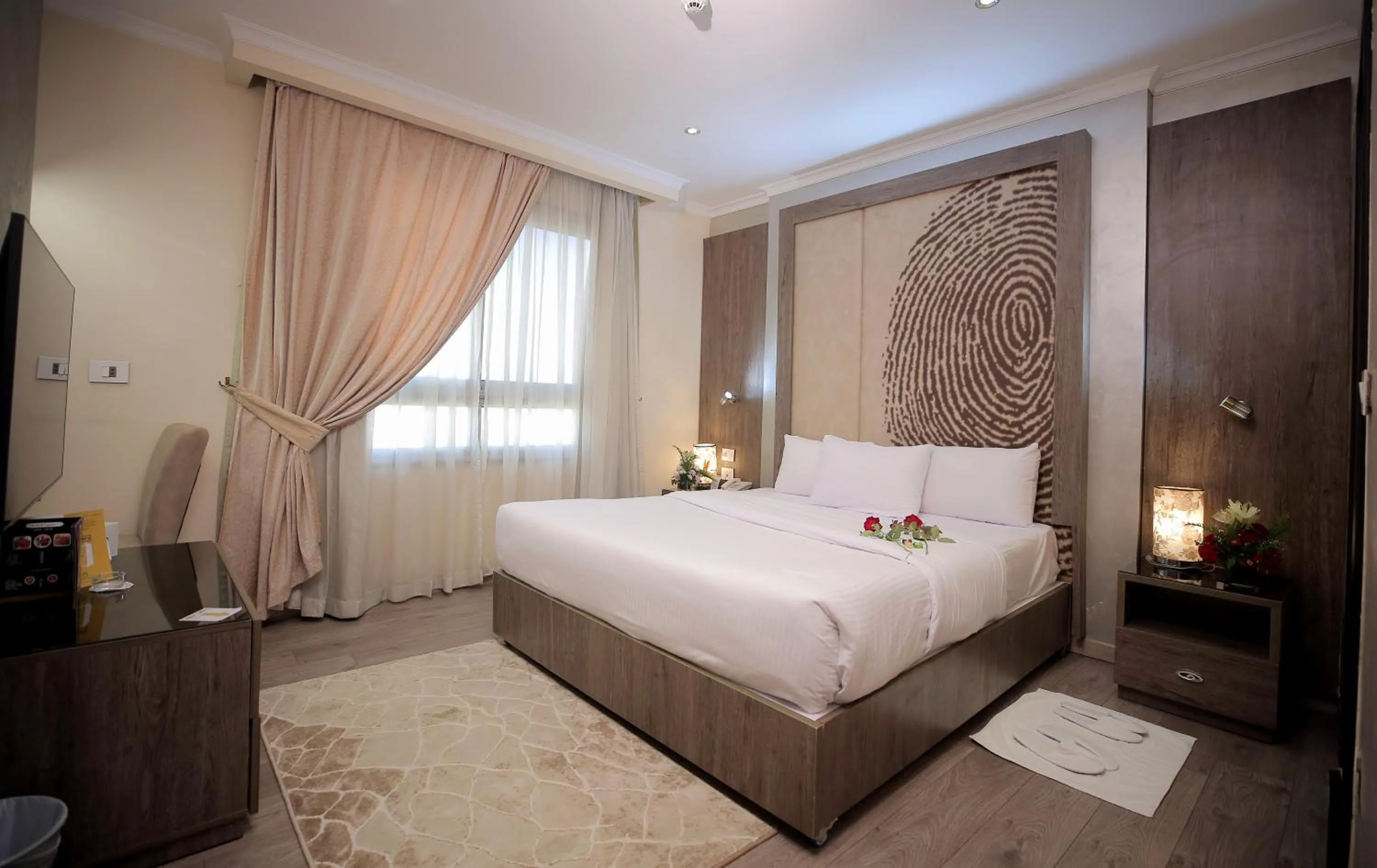 Bed in Cairo Taj Hotels & Suites - Dokki