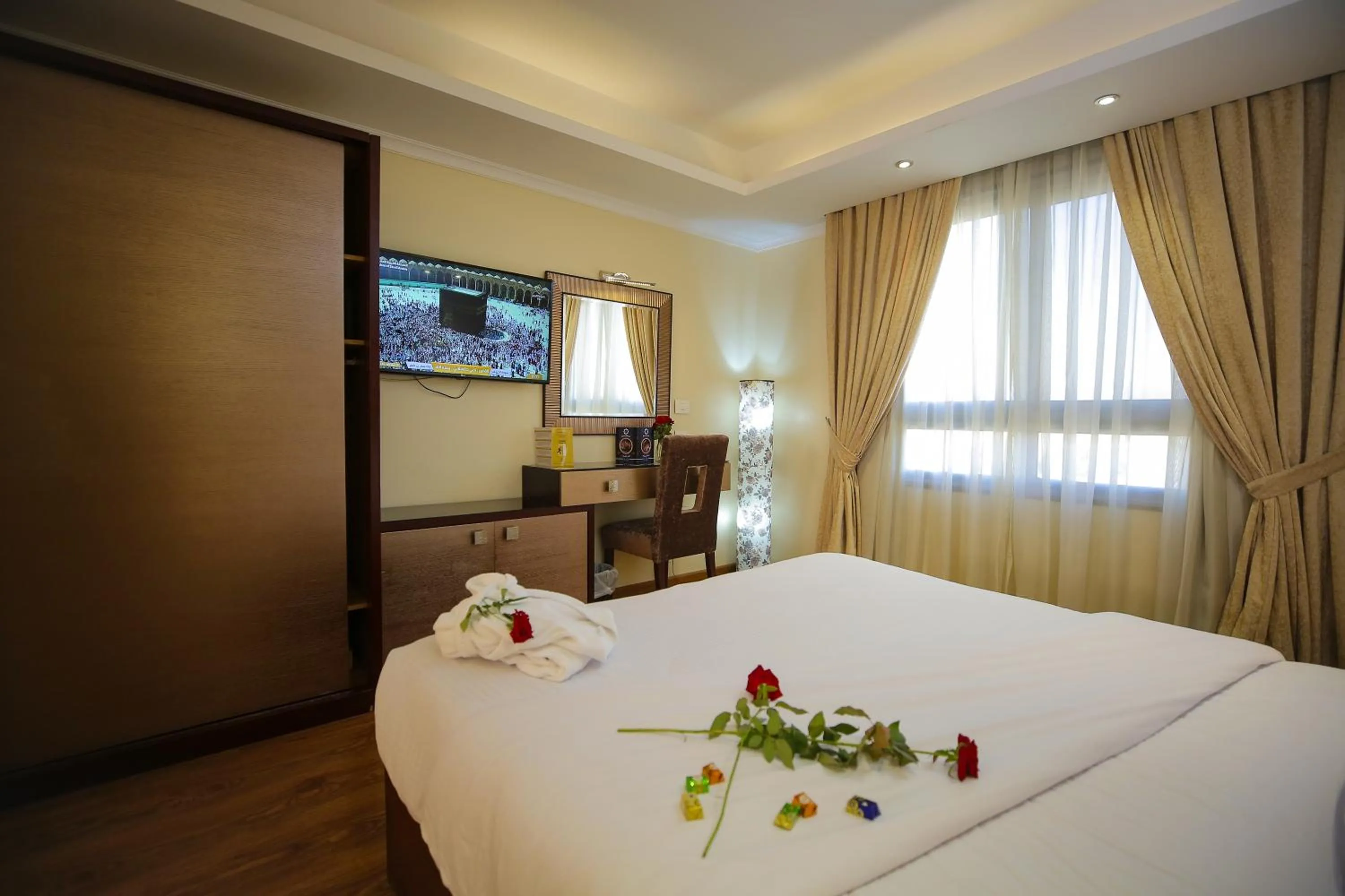 Bed in Cairo Taj Hotels & Suites - Dokki